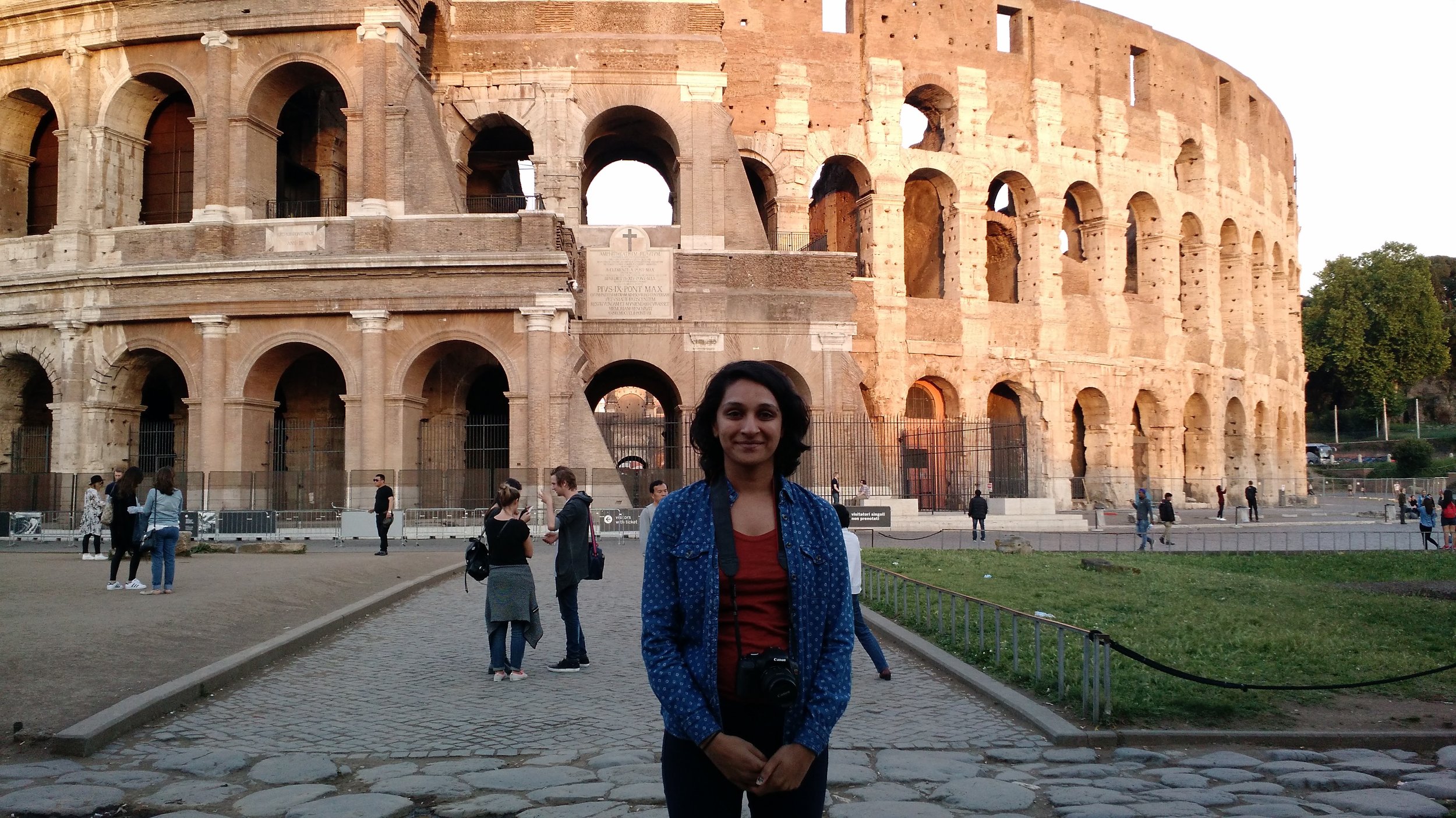 Colosseum at Sunset in Rome