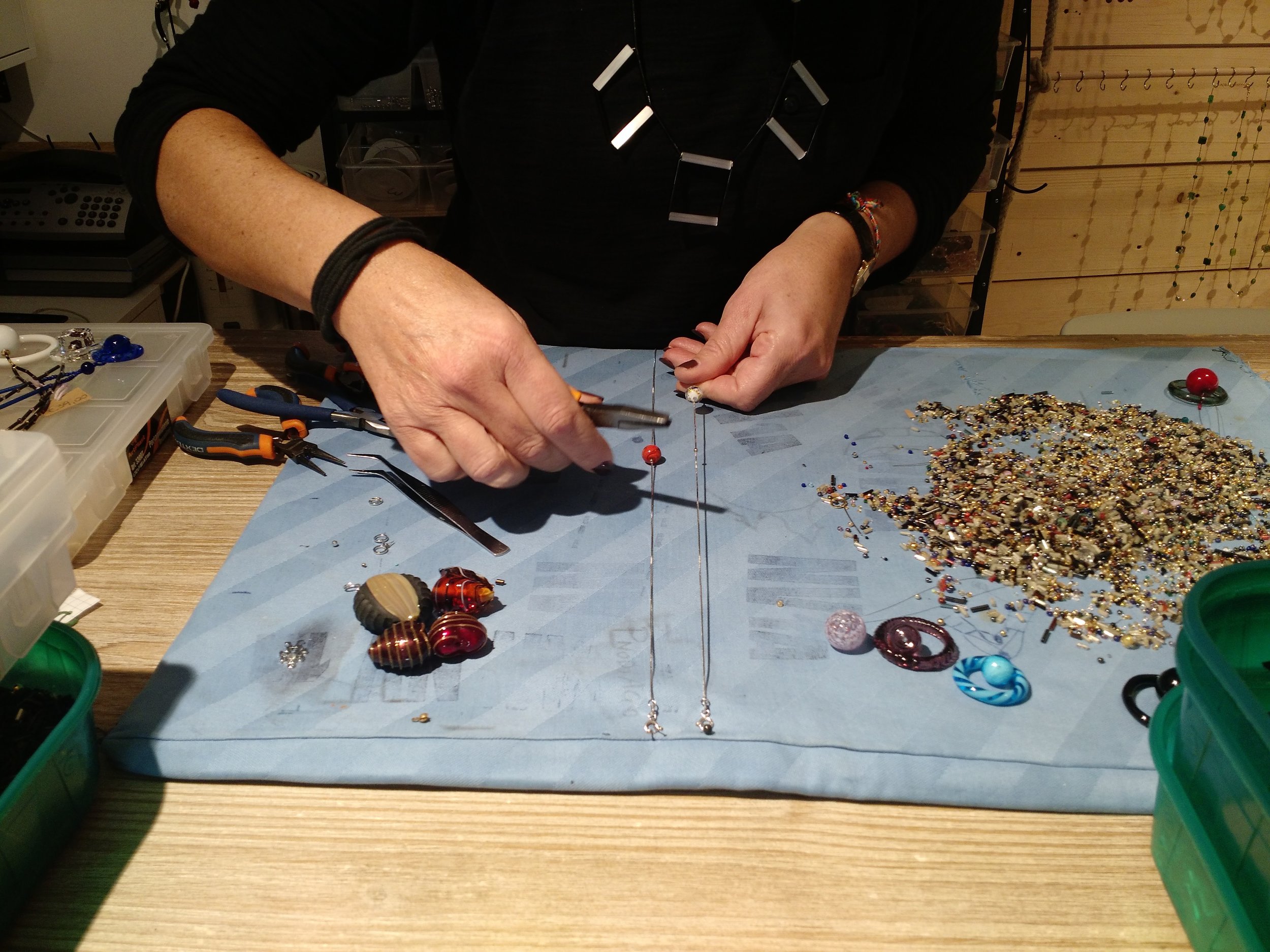 Getting a custom necklace made