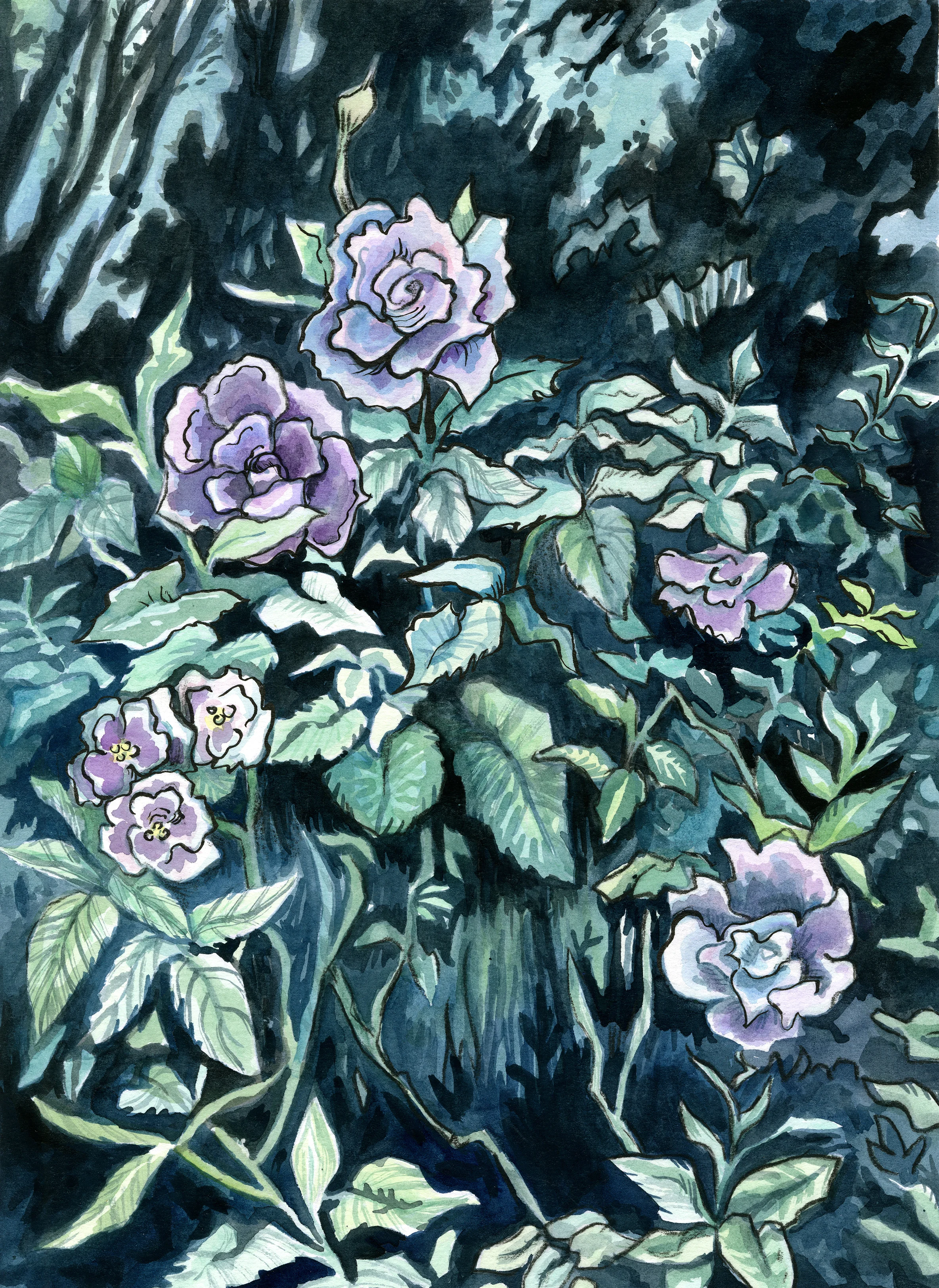 Spooky Roses