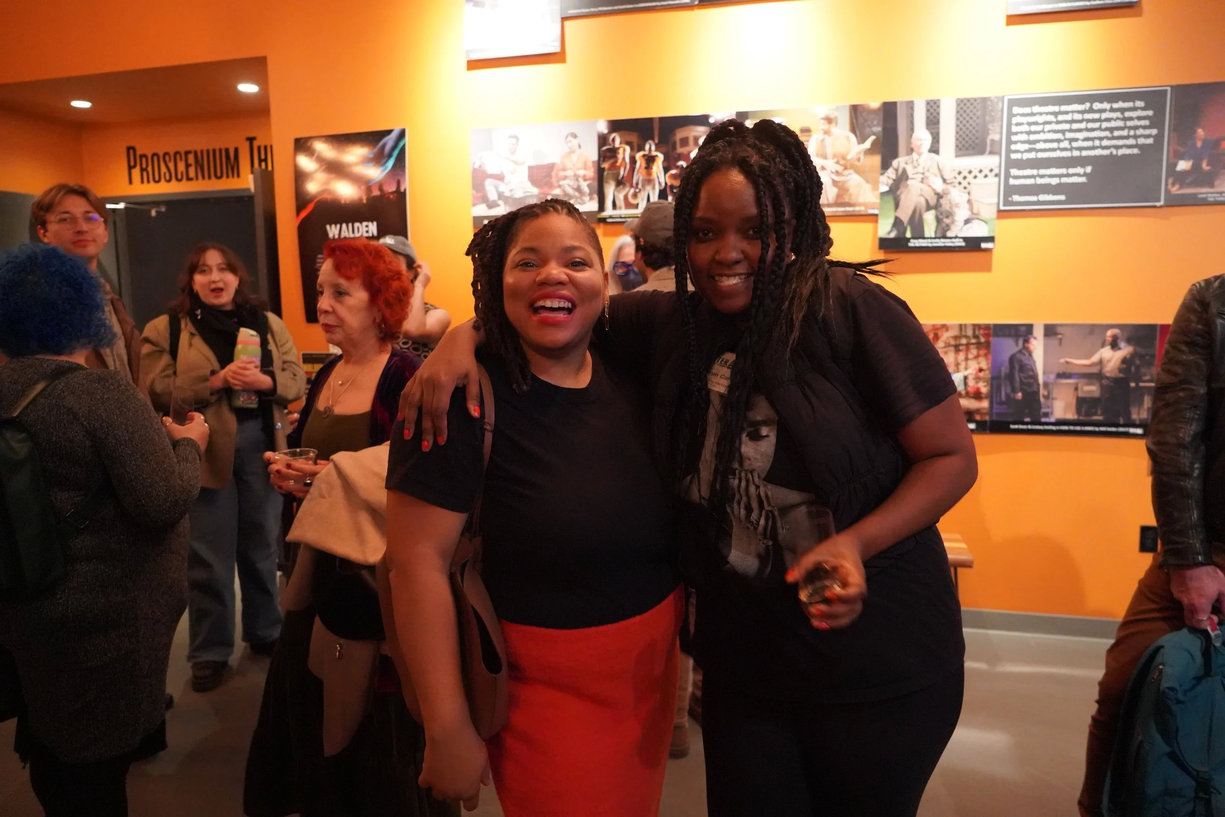 walden opening night Corin, Jasmin .JPG