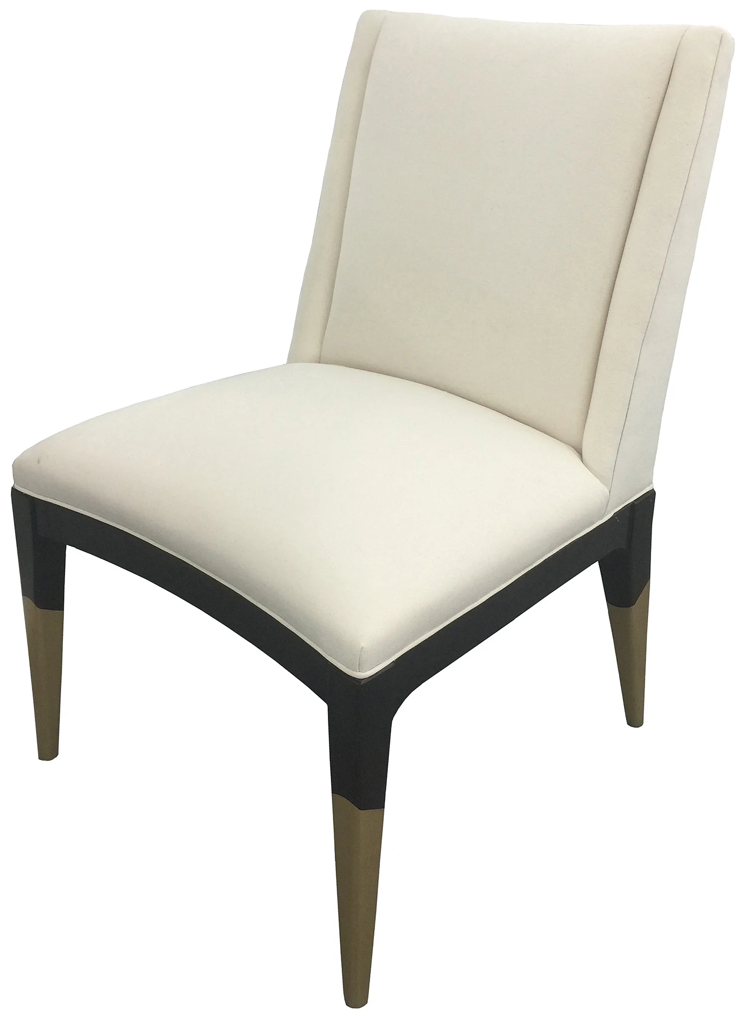 Tate Side Chair with Gilded Legs