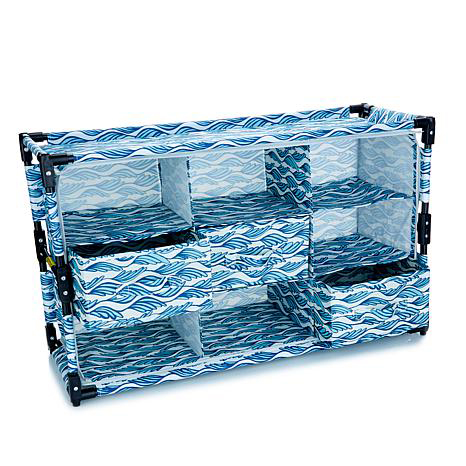 Origami Everything Organizer with 3 Drawers in Palm Indigo
