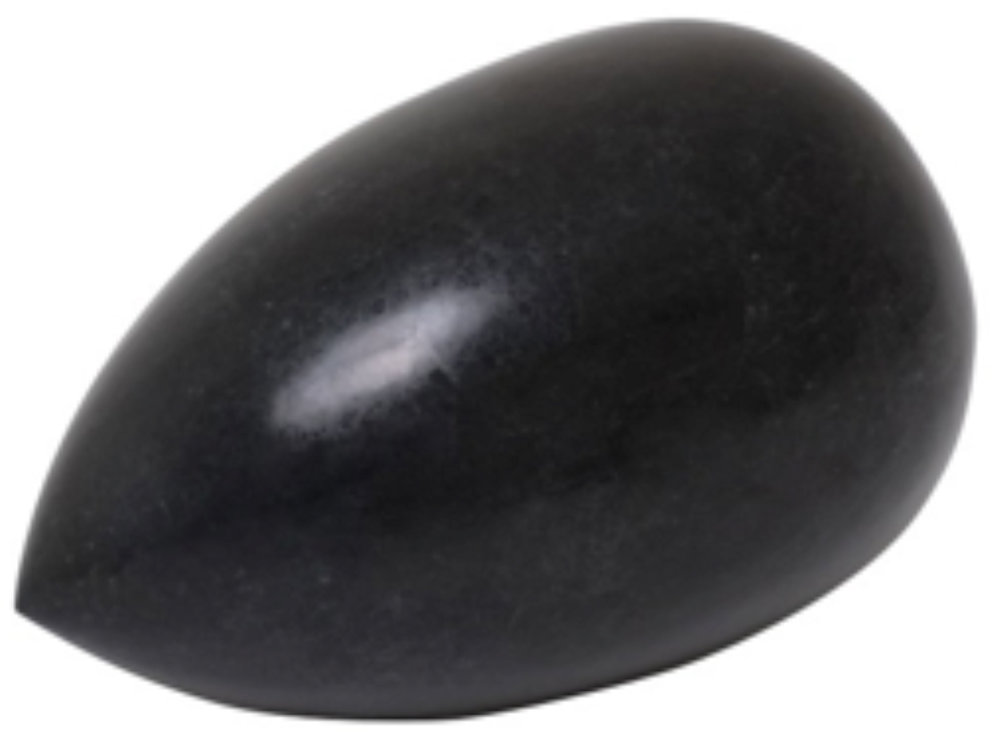 Gemma Black Waxstone Inlaid Decorative Accessory
