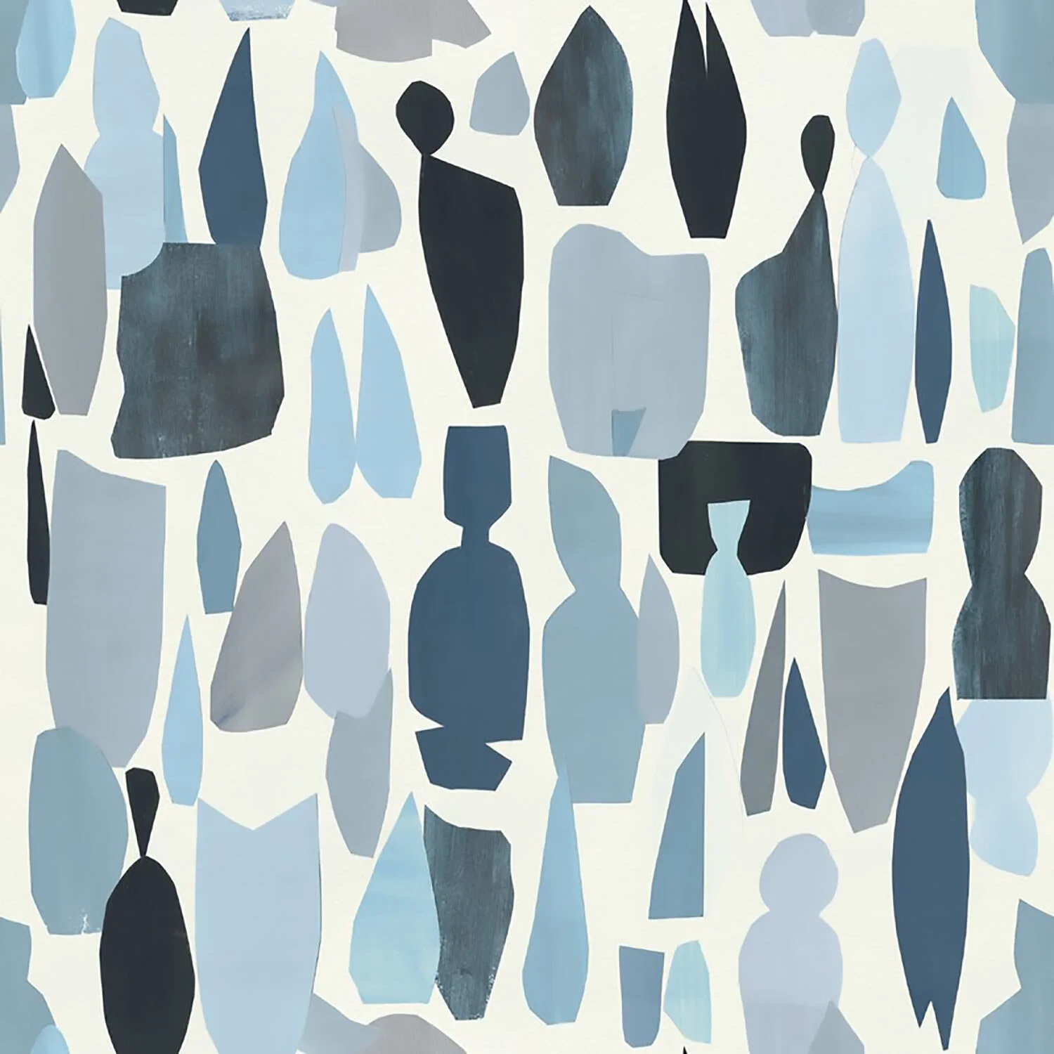 Collage Blue/Gray