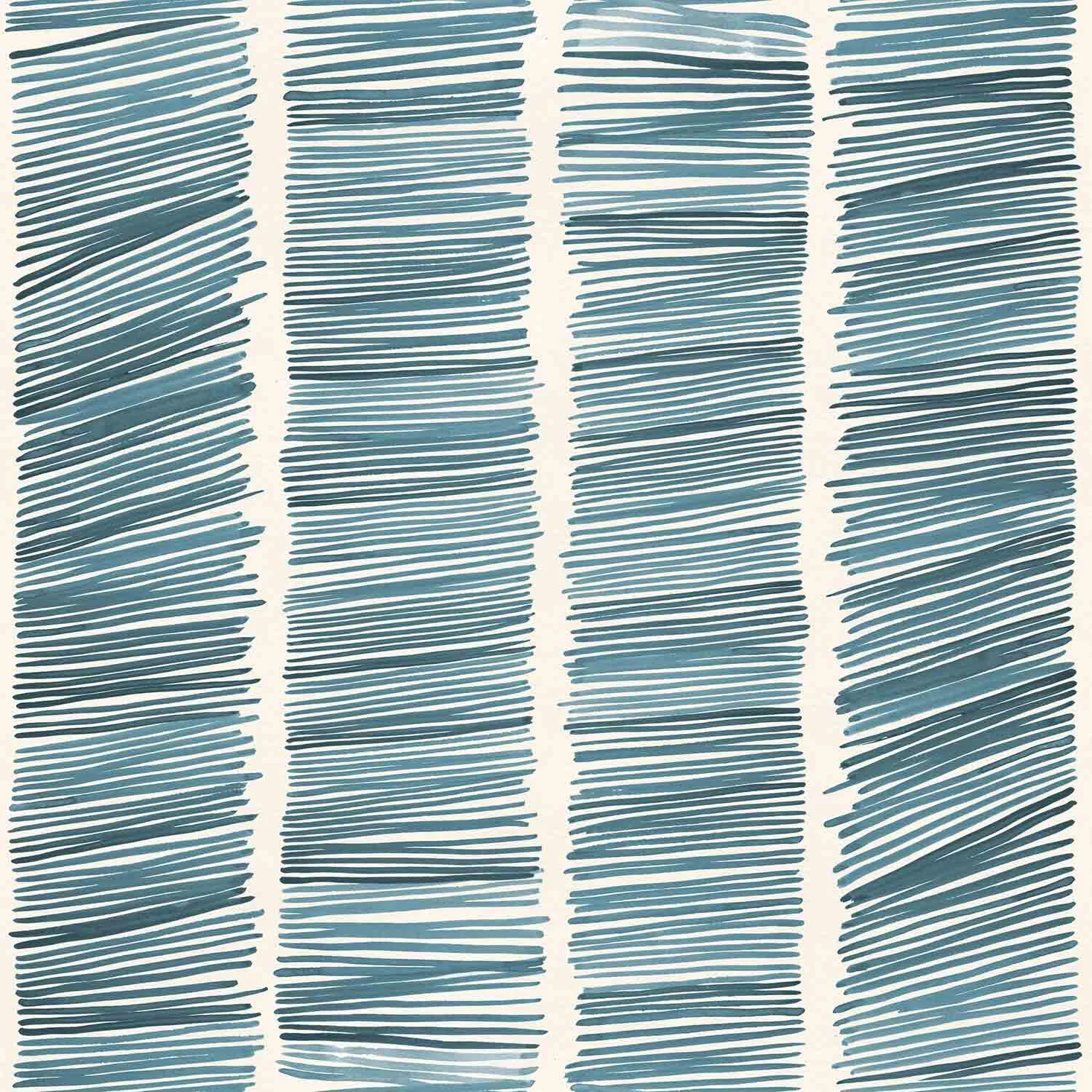 Hash Marks Teal