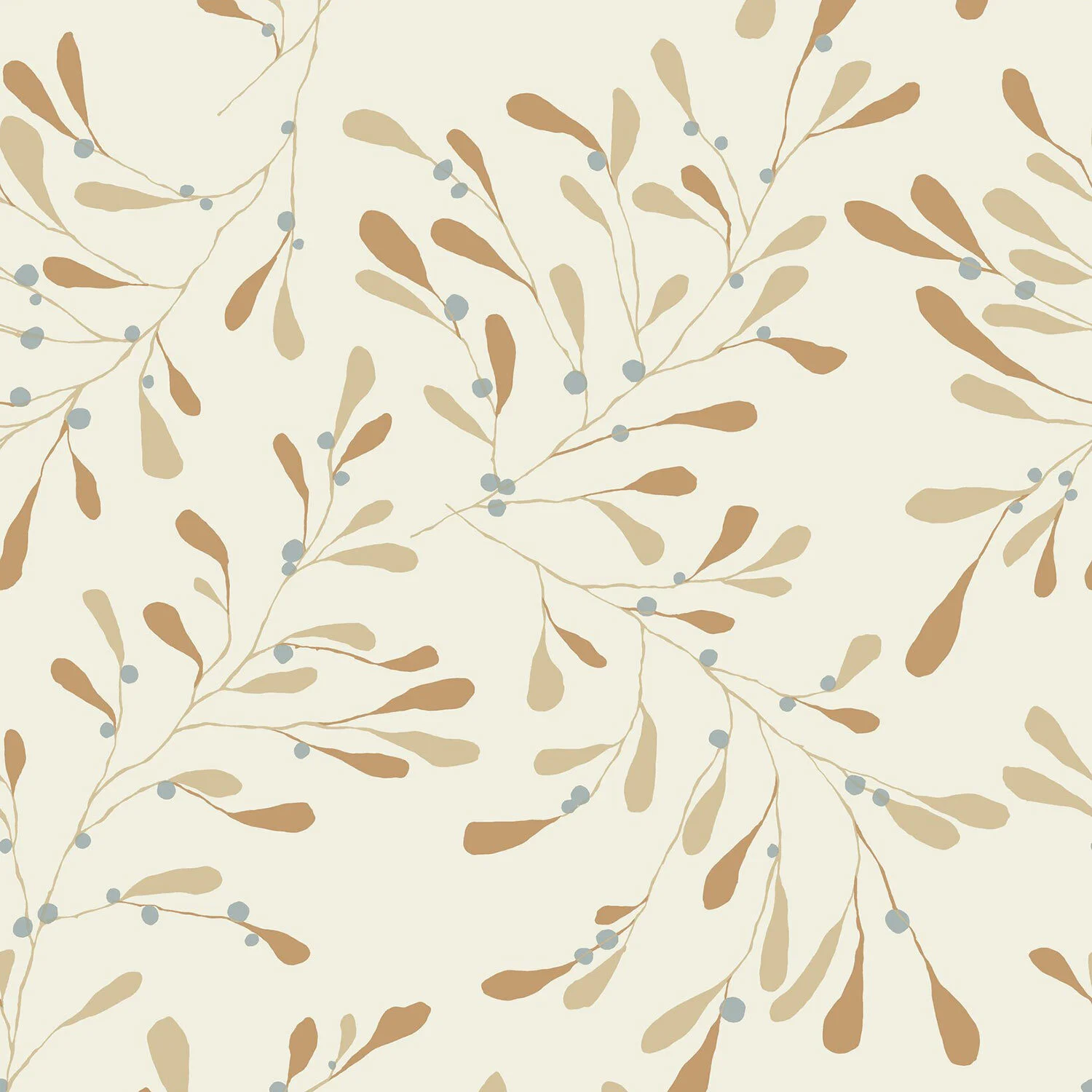 Branch Cream and Orange