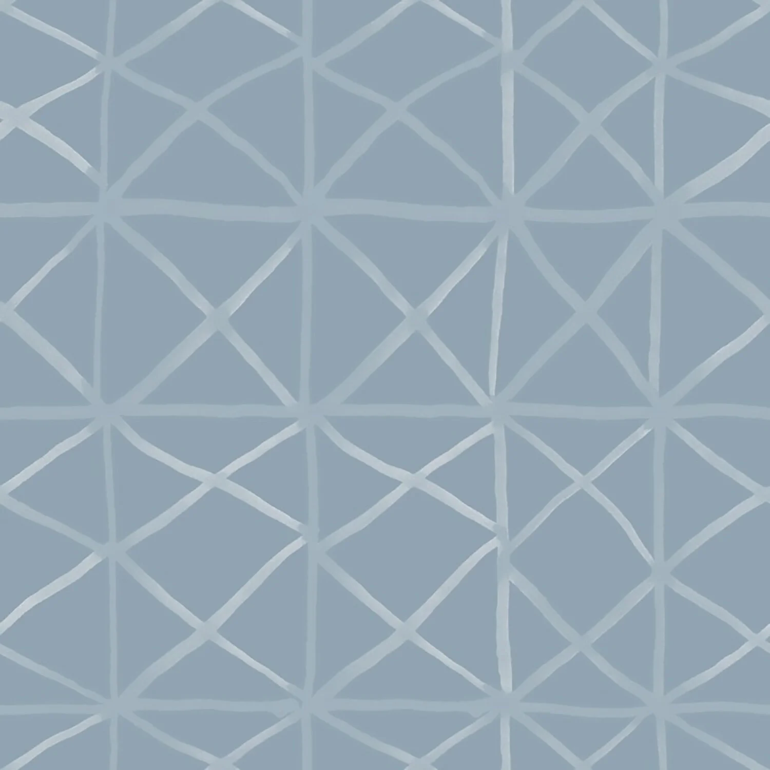 Painted Grid Tiffany Blue