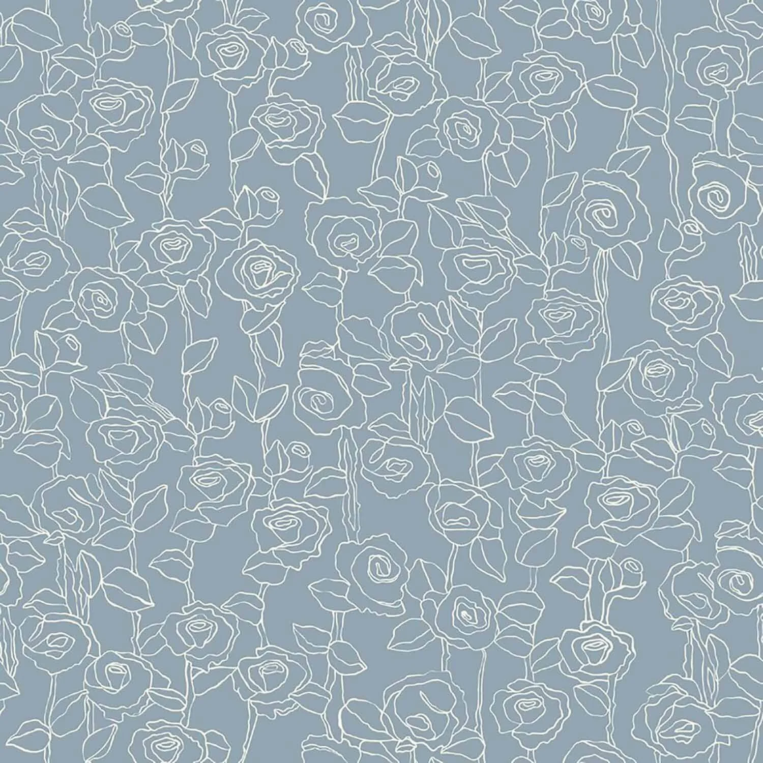 Trellis Blue on Blue