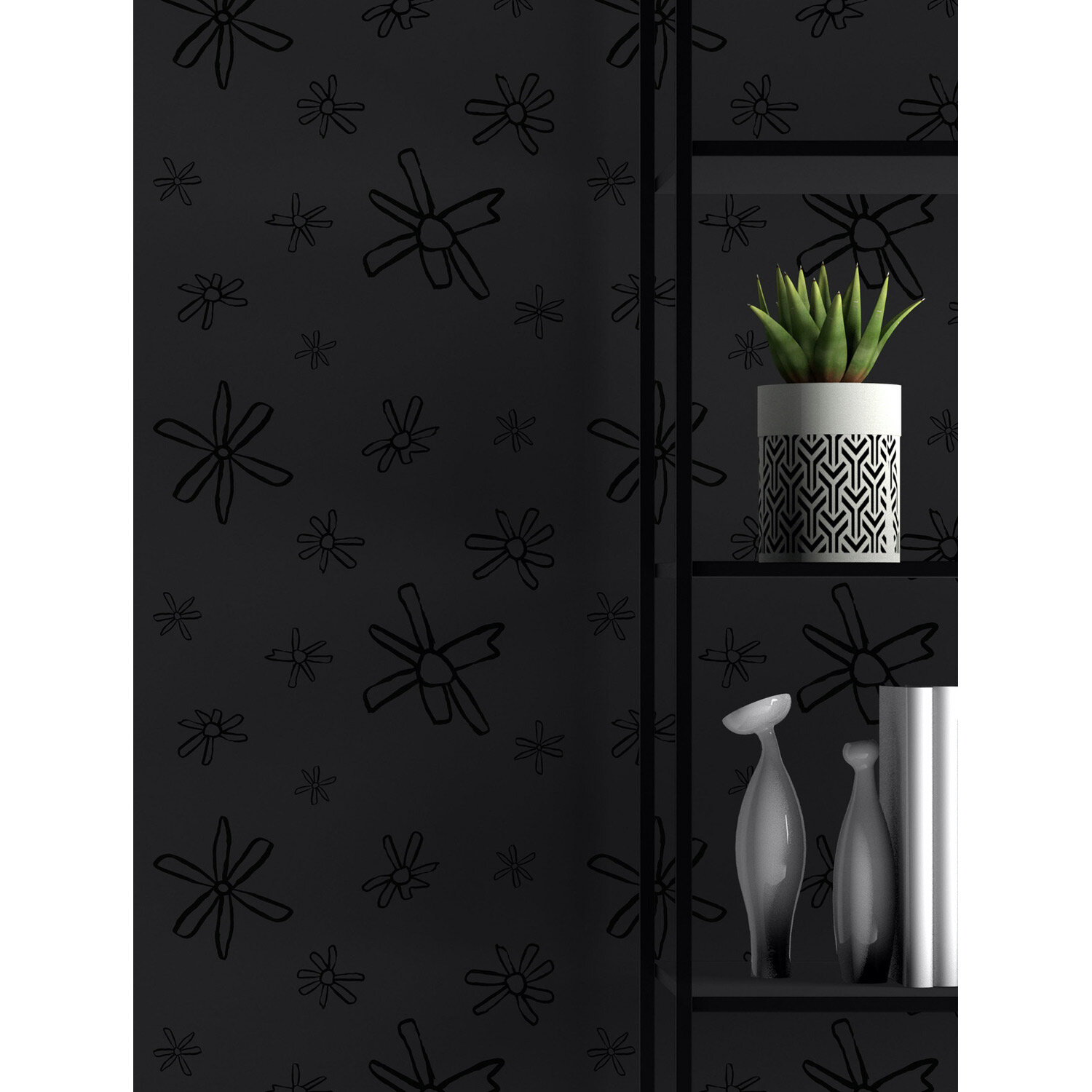 HABLE-WALLPAPER-DAISIES-BLACK-BLACK-SCALE.jpg