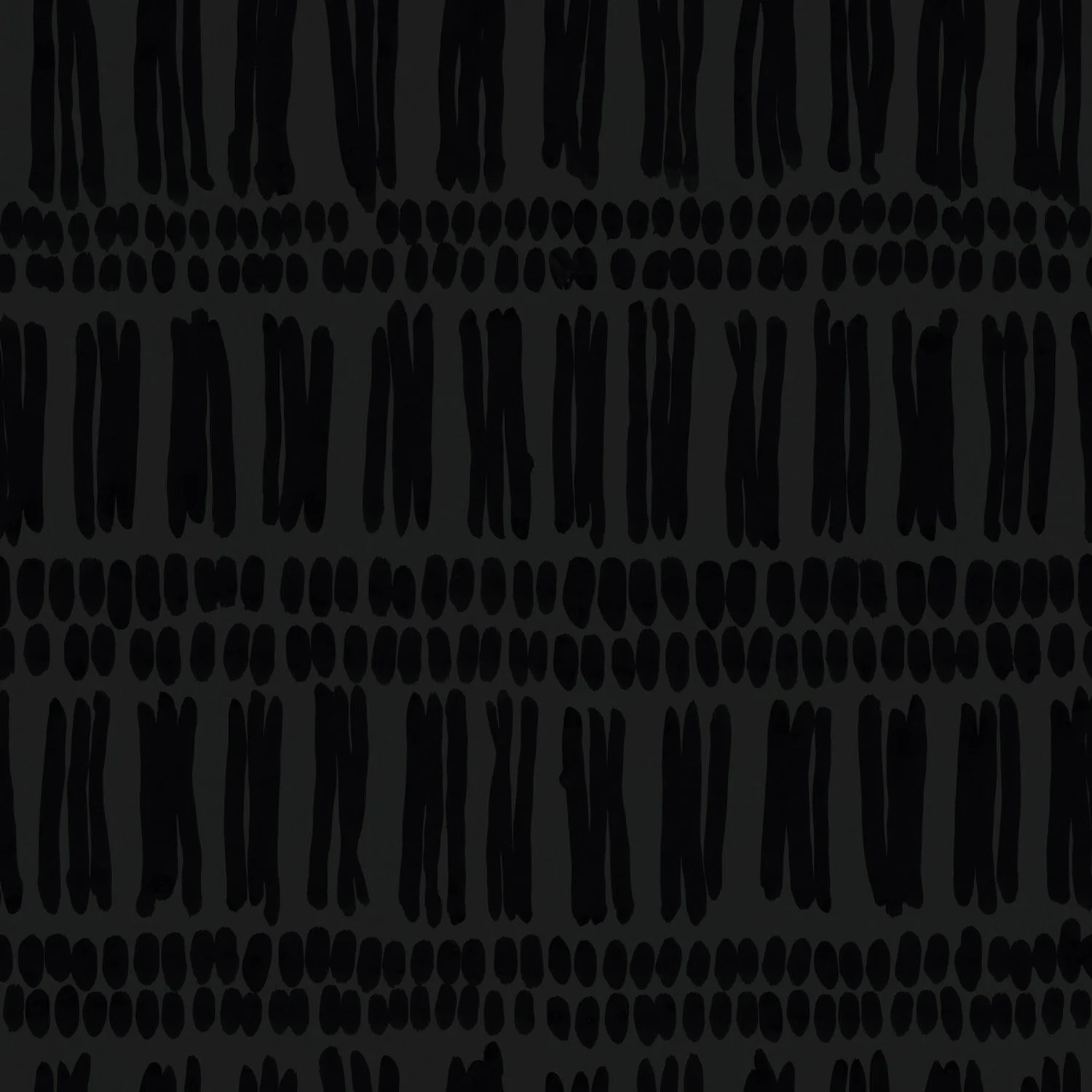Tassels Black on Black