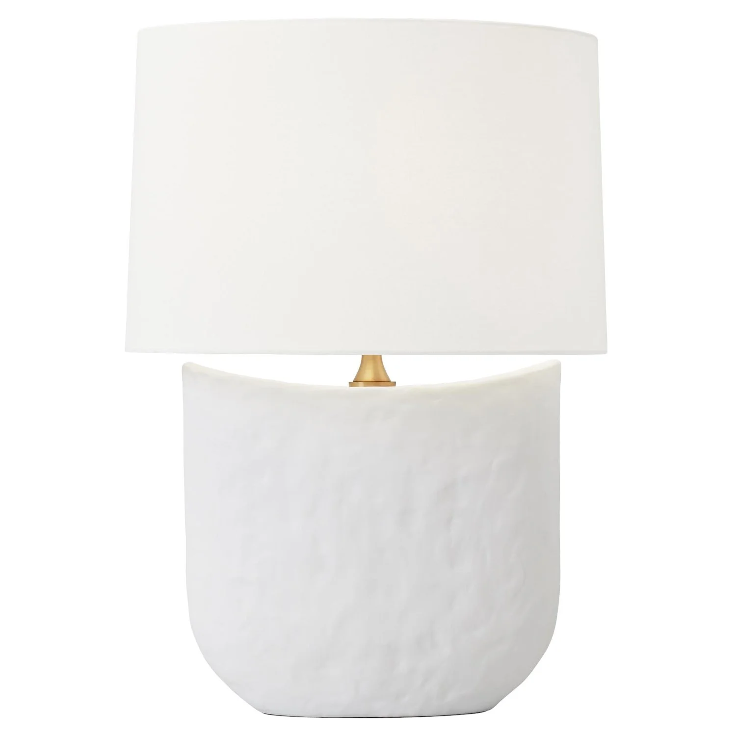 Cenotes Table Lamp - Matte White Ceramic