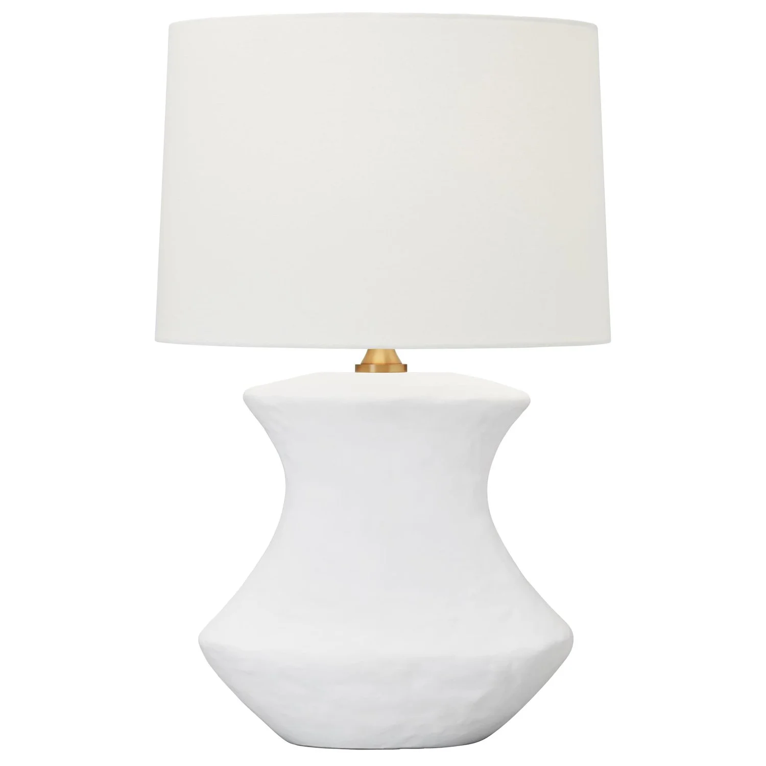 Bone Table Lamp - Matte White Ceramic