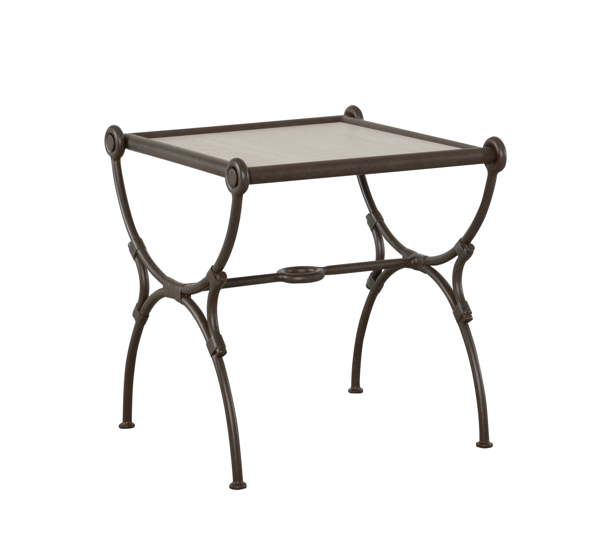 Ibis End Table Verdigris
