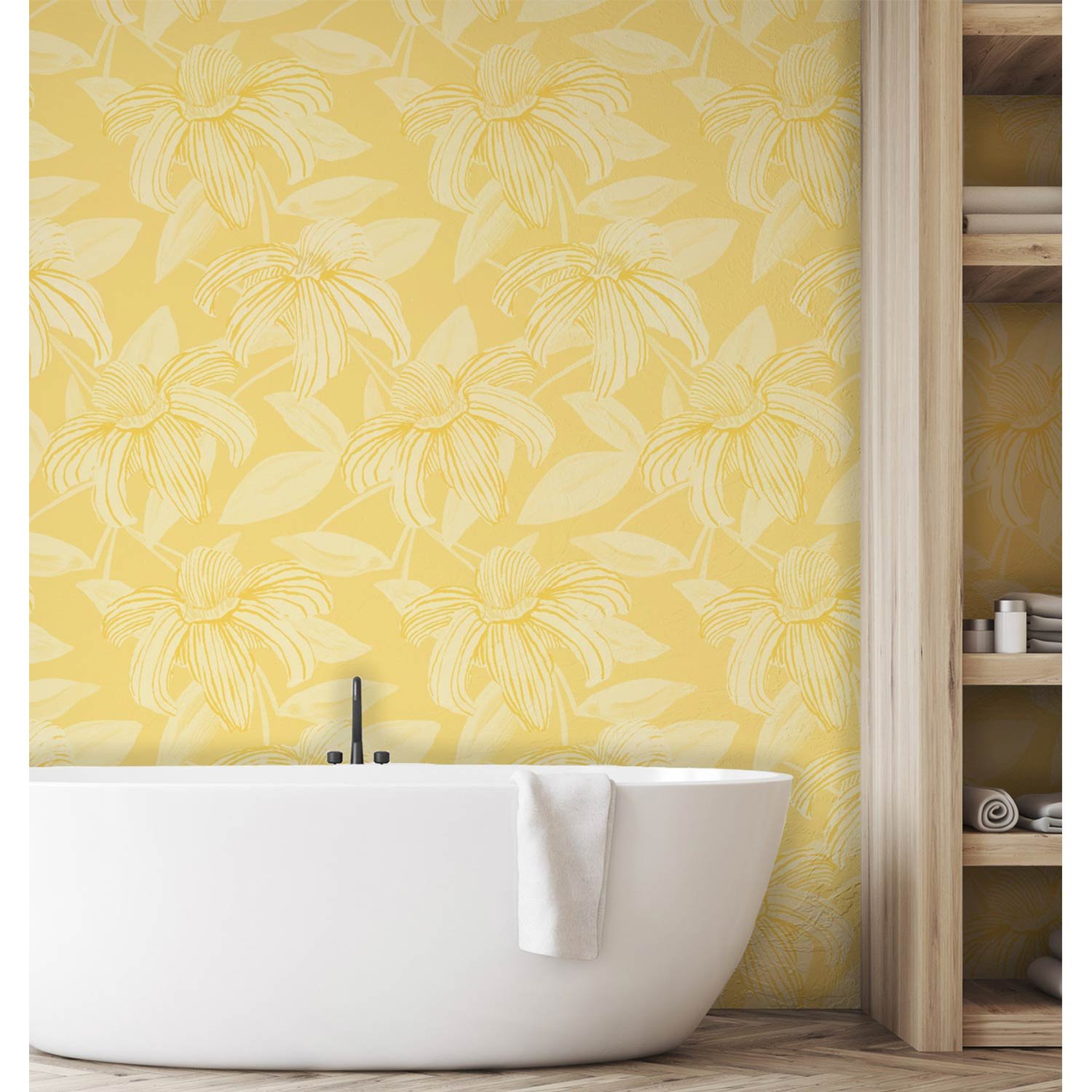 HABLE-WALLPAPER-TONAL_LILIES-GOLDENROD-SCALE.jpg