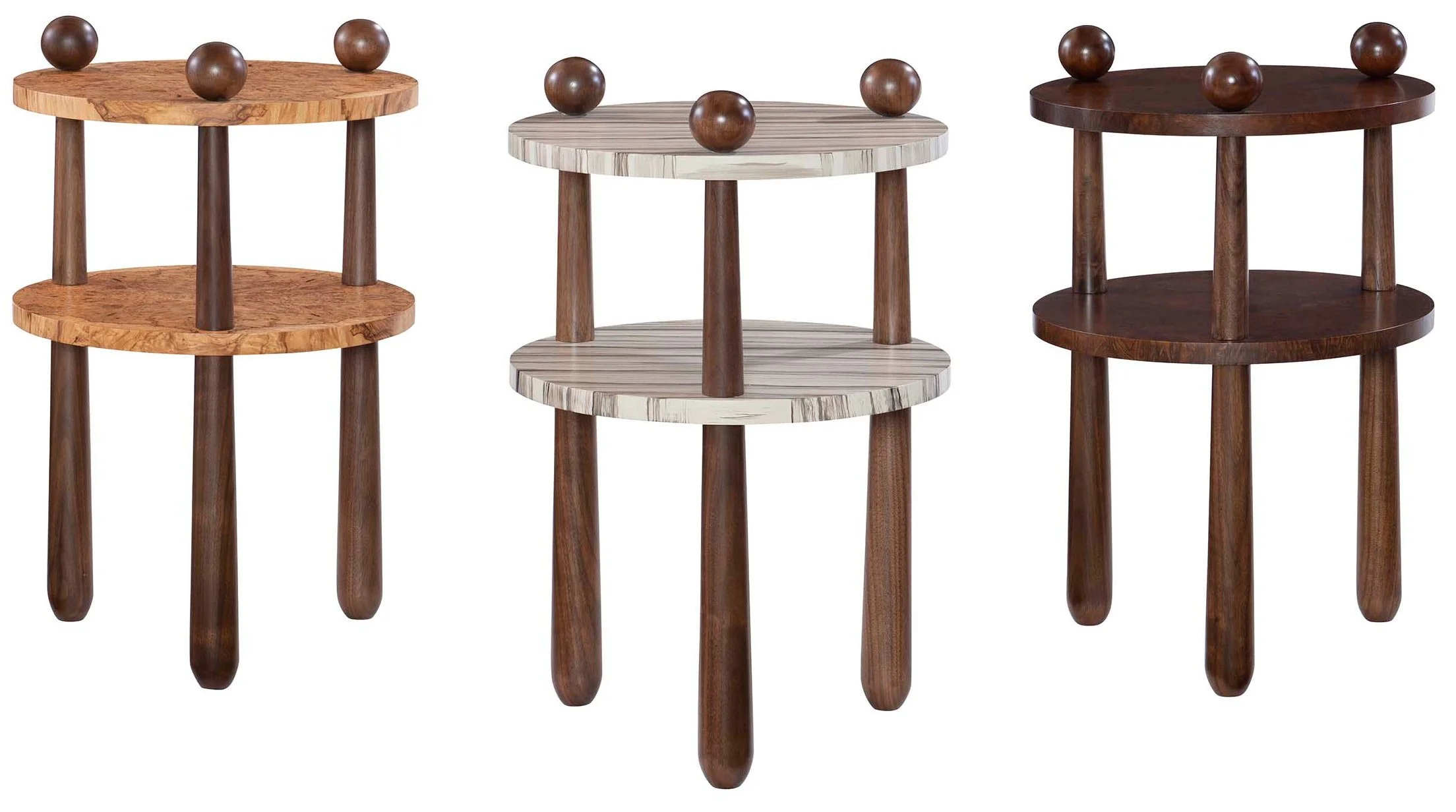 Chad Walnut Side Table