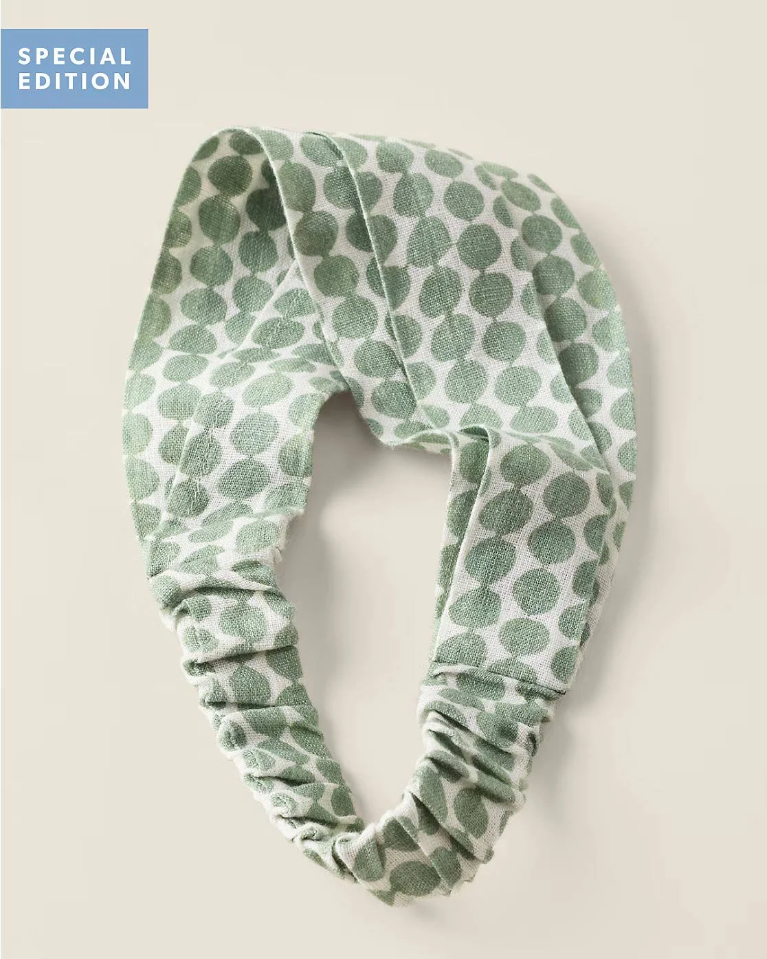 Hable Linen Headband-Ivy Beads