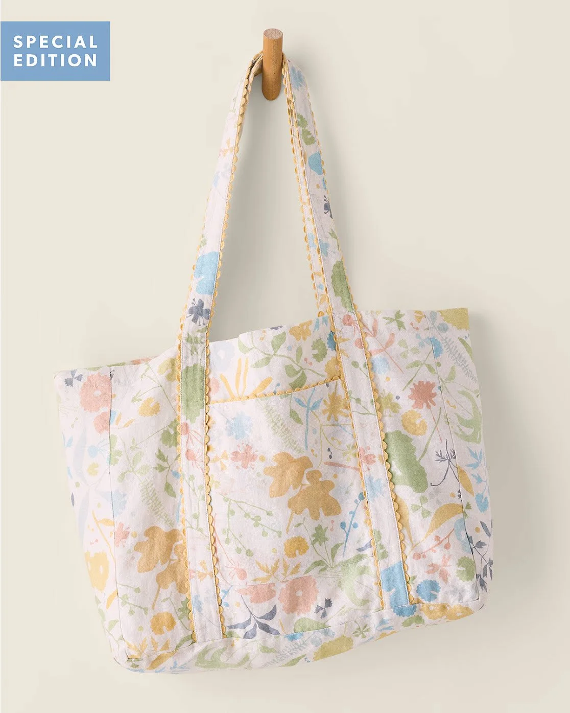 Hable Linen Tote-Savannah Multi Floral