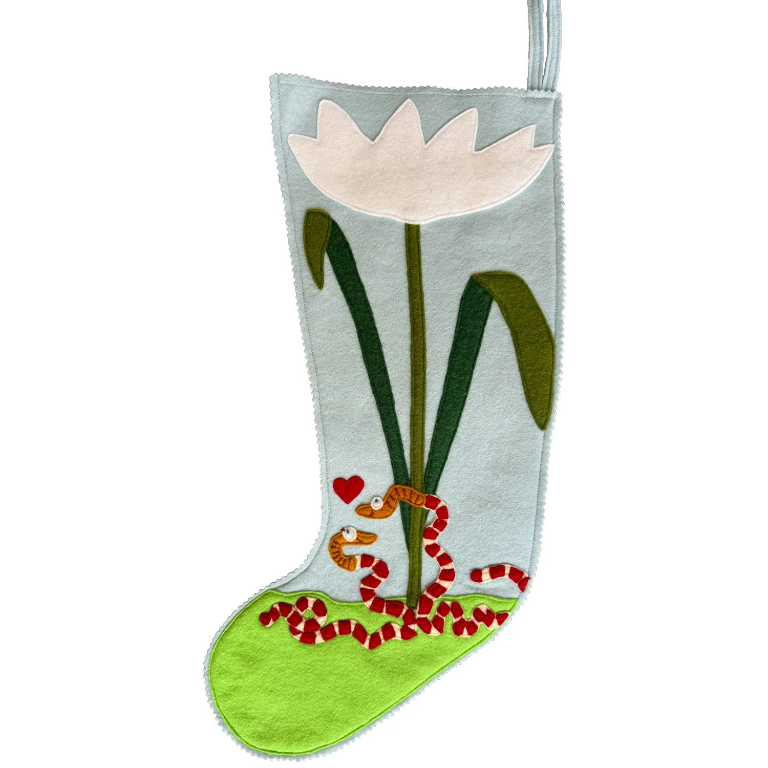 EARTHWORMS IN LOVE STOCKING