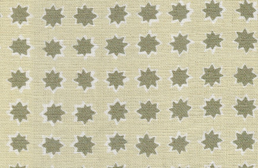 Tumbleweed Star on Heavy Linen