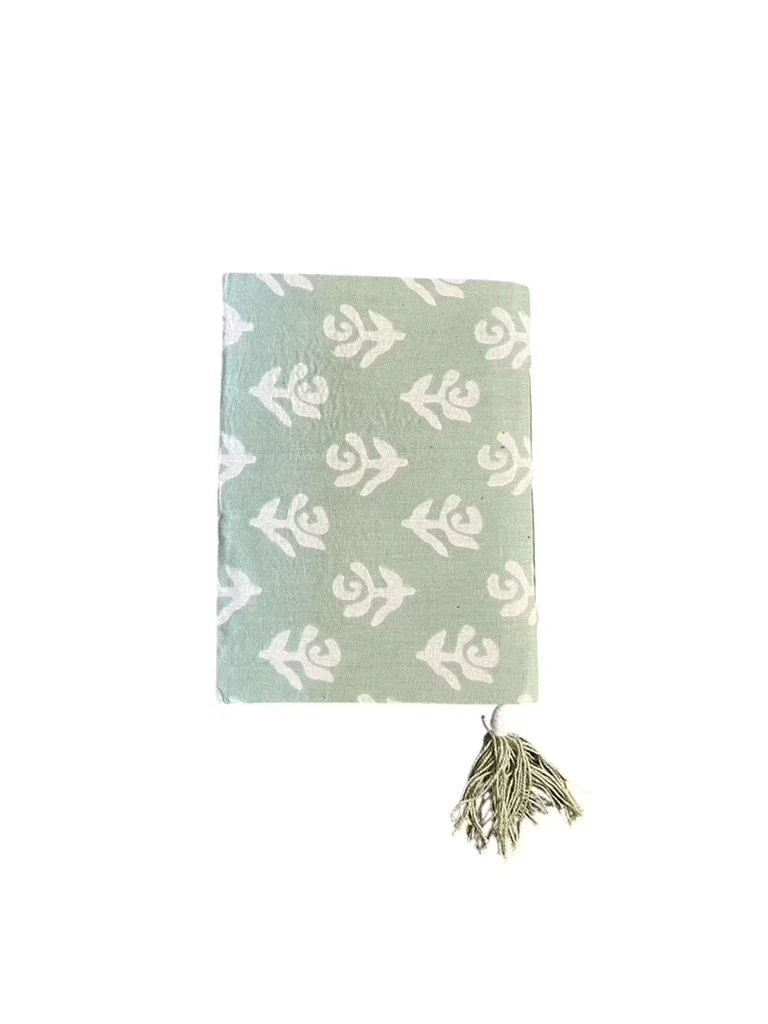 Sage Floral Notebook