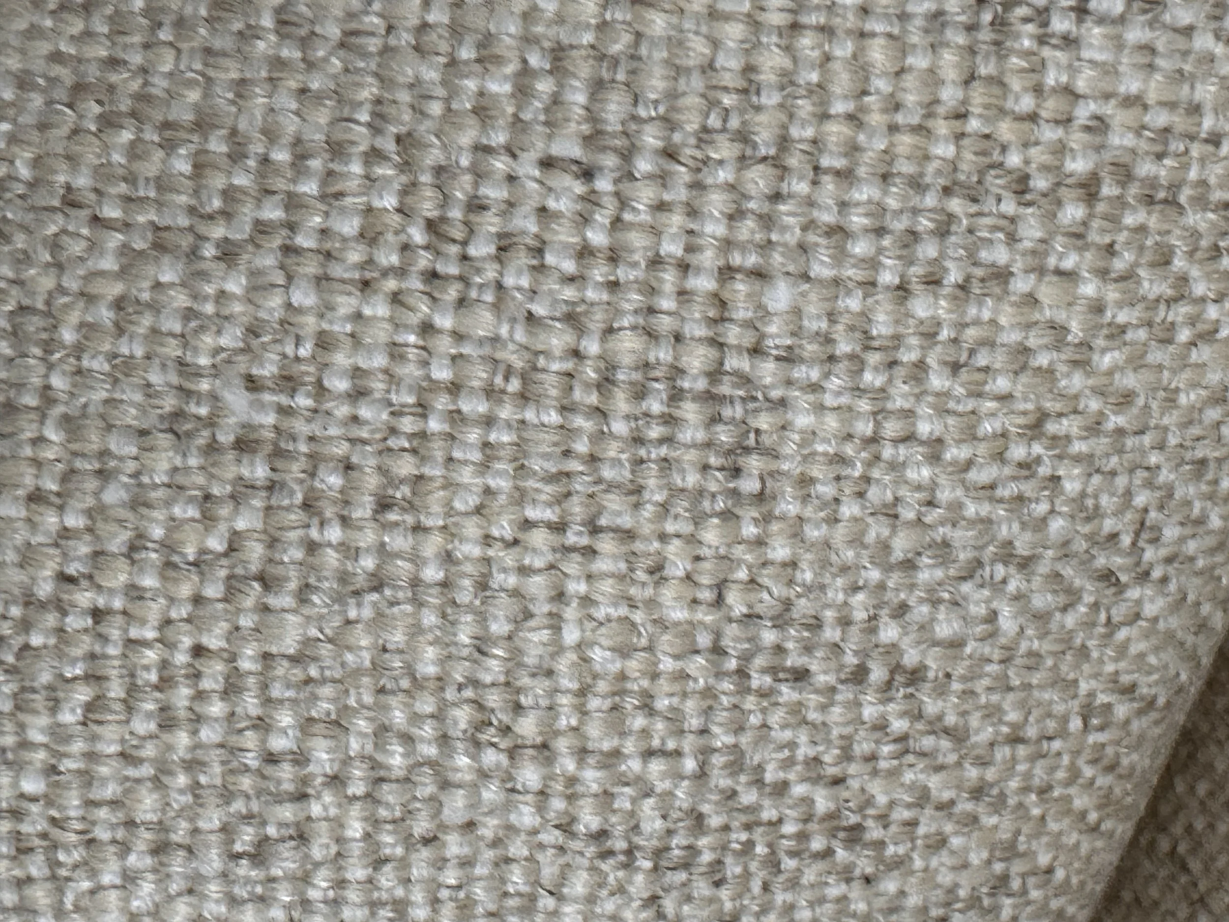 Chunky Neutral Linen
