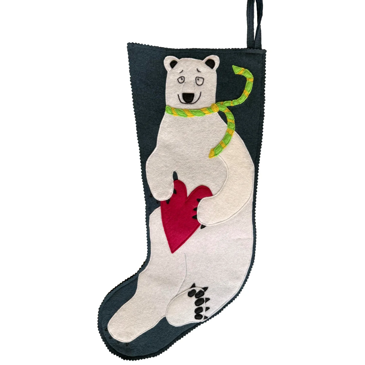 SWEET POLAR BEAR STOCKING