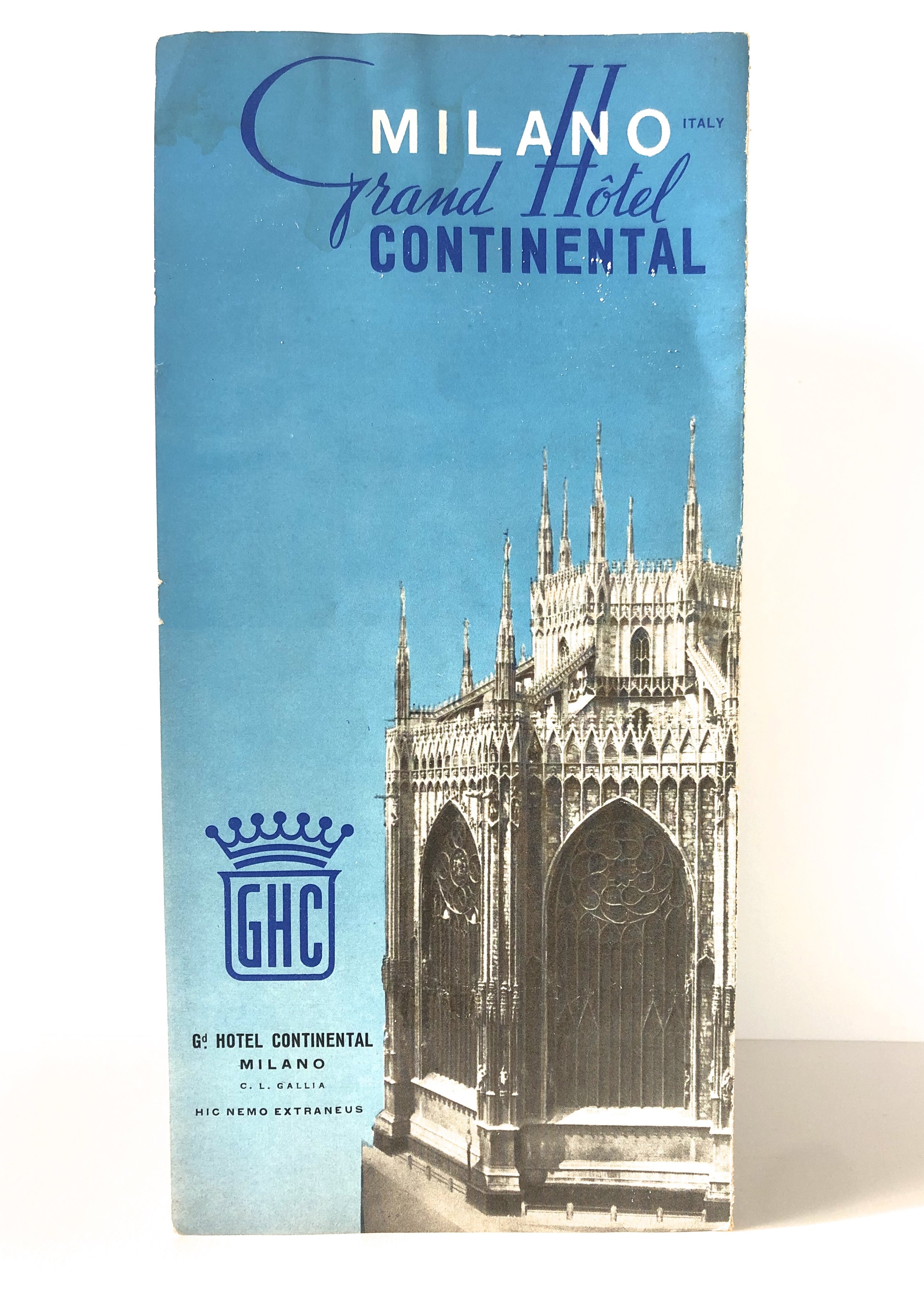 Continental Hotel Pamphlet