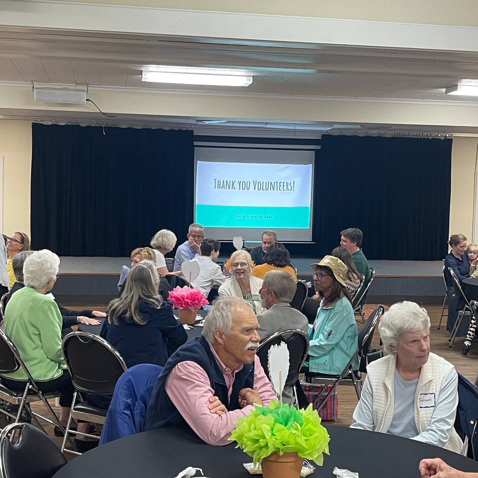 Yesterday we had a luncheon for some of the church volunteers. Thank you to our thoughtful Office Manager, Lydia, for organizing this event. The food and decorations were so sweet!