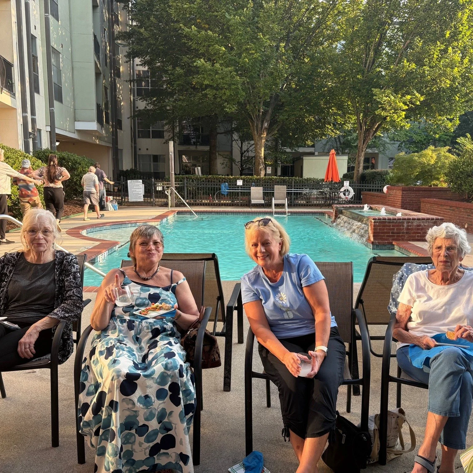 Circle 13 out enjoying the crisp fall air 🍂
Circle 13 meets in members&rsquo; homes at 6:30pm once a month.
Contact Susan Kenny at susanclayton@bellsouth.net if you want to join!
