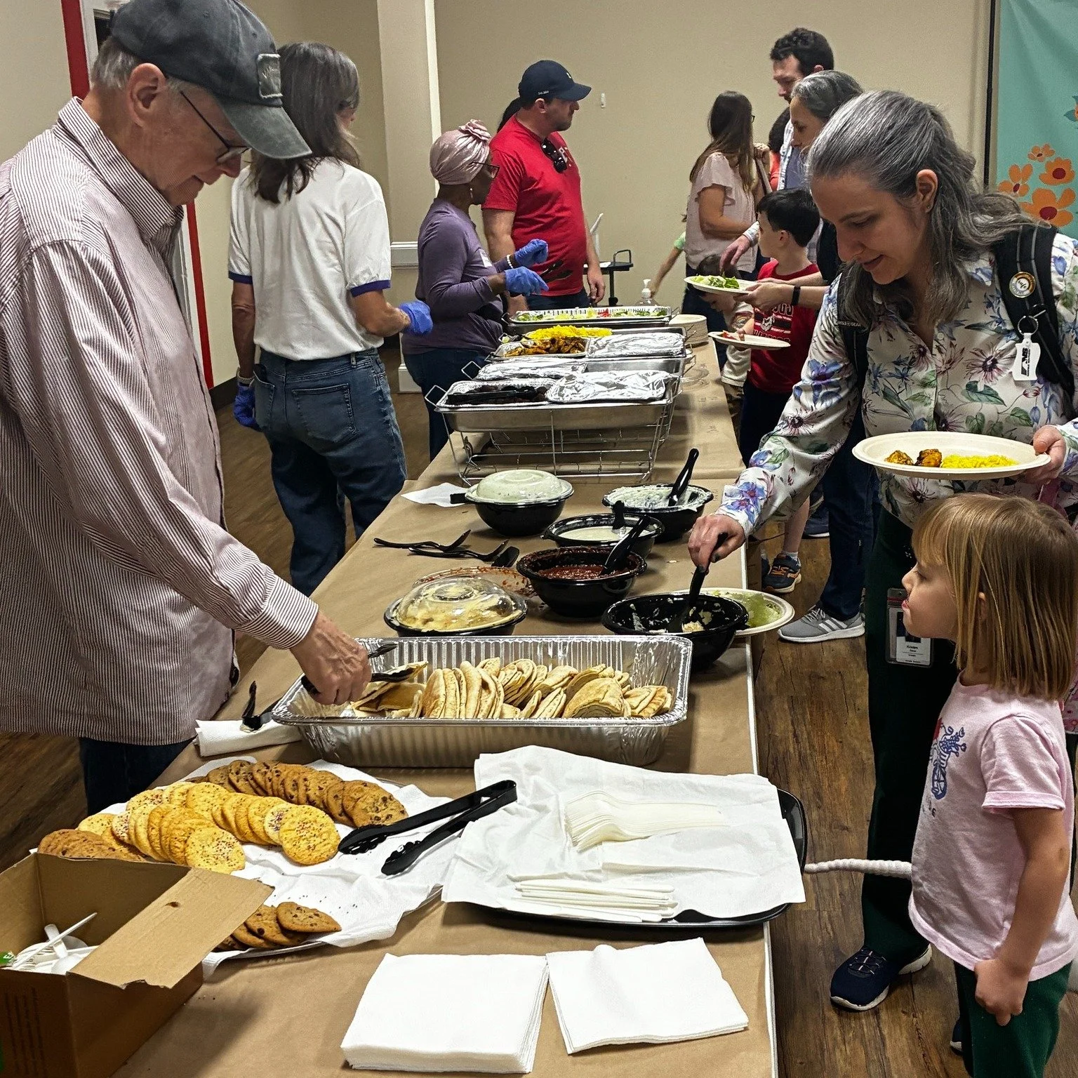 Church Dinner last week was so delicious, thank you @medigrill your catering was great!

Next Church Dinner on April 15- BBQ under the tent! Sign up today: 
https://onrealm.org/dfumc300e/PublicRegistrations/Event?linkString=MzI5YzdhZTQtYTdiNC00NWUxLT