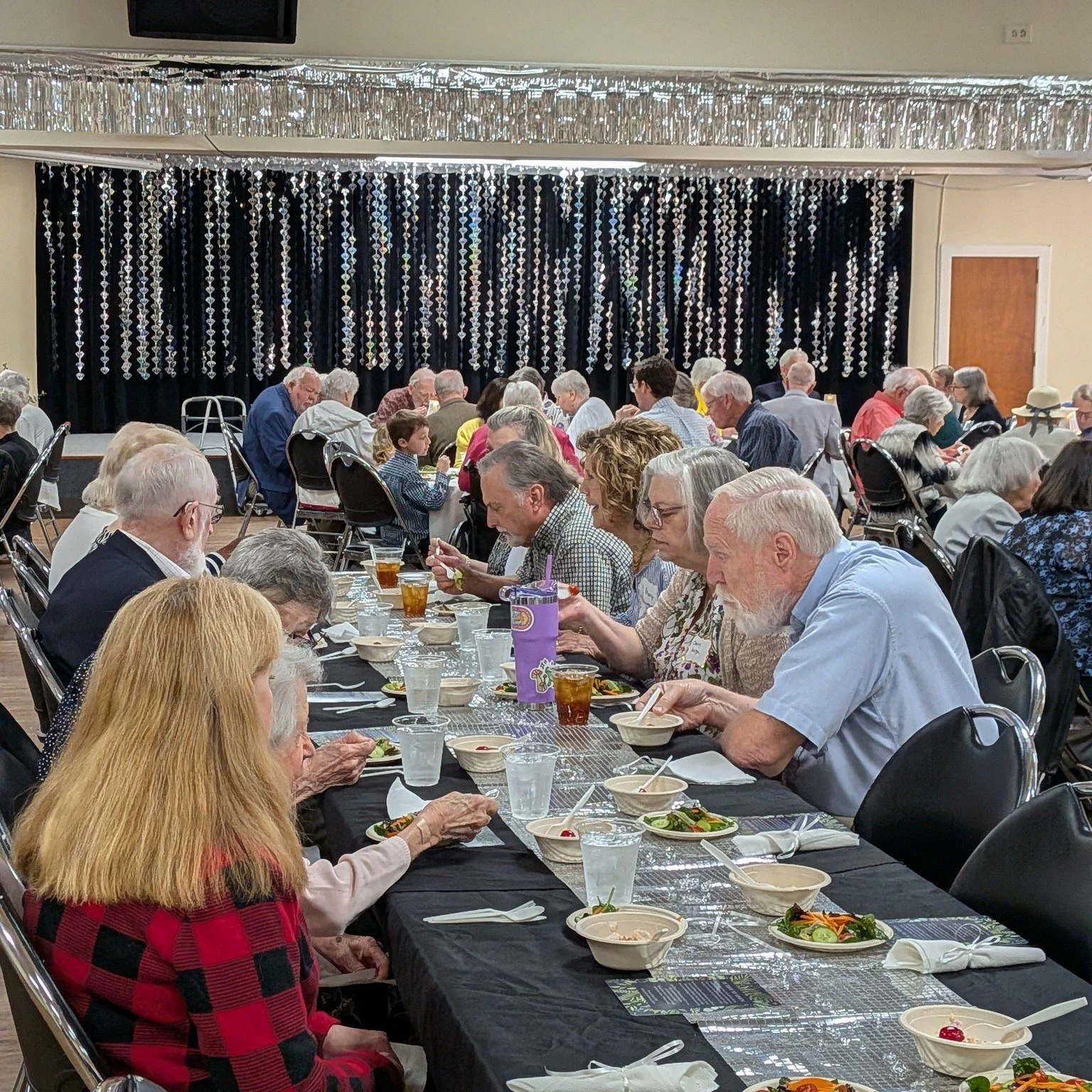 The Diamond Celebration honoring our members aged 75+ was such a lovely event 💛 
From the speaker to the music to the delicious food, it was a warm, joy-filled atmosphere all around. Huge thanks to everyone who made it happen&mdash;especially @justs