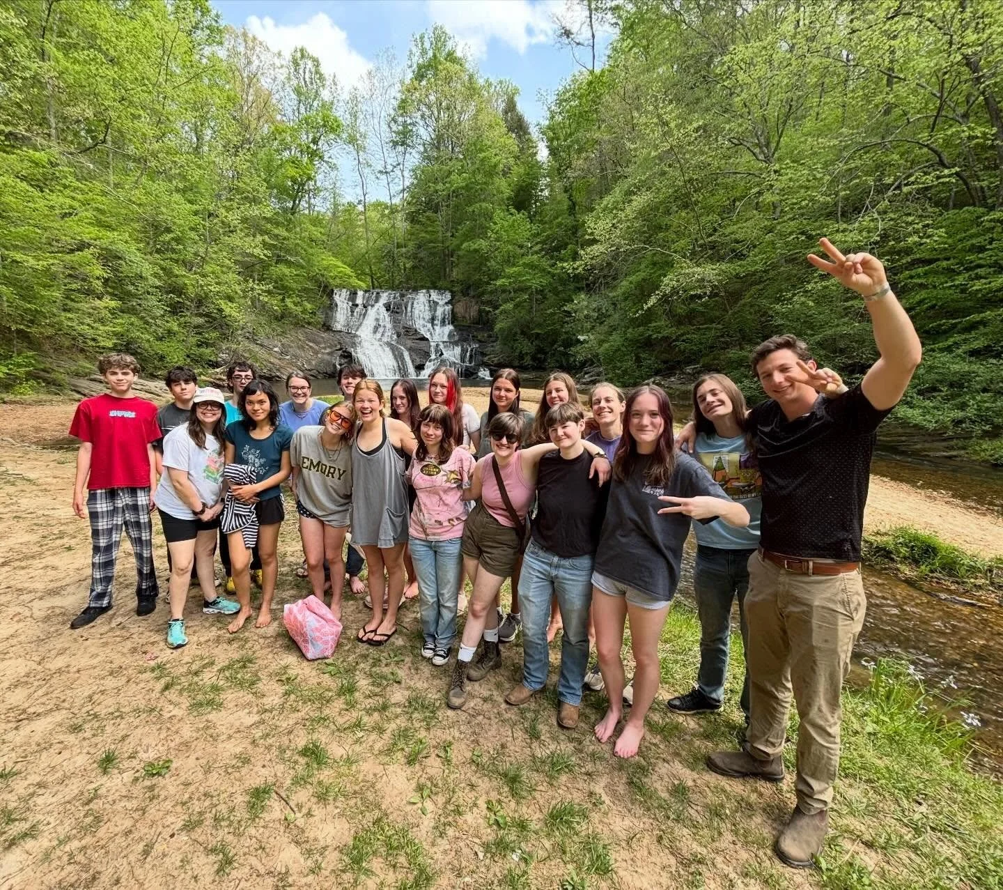 Photo drop from the Senior High Youth Retreat at @campglisson
Our youth are climbing to new heights as they move through climbing challenges, worship planning activities for Youth/Graduate Sunday, and fellowship time. Thanks @gsvjr and our youth lead