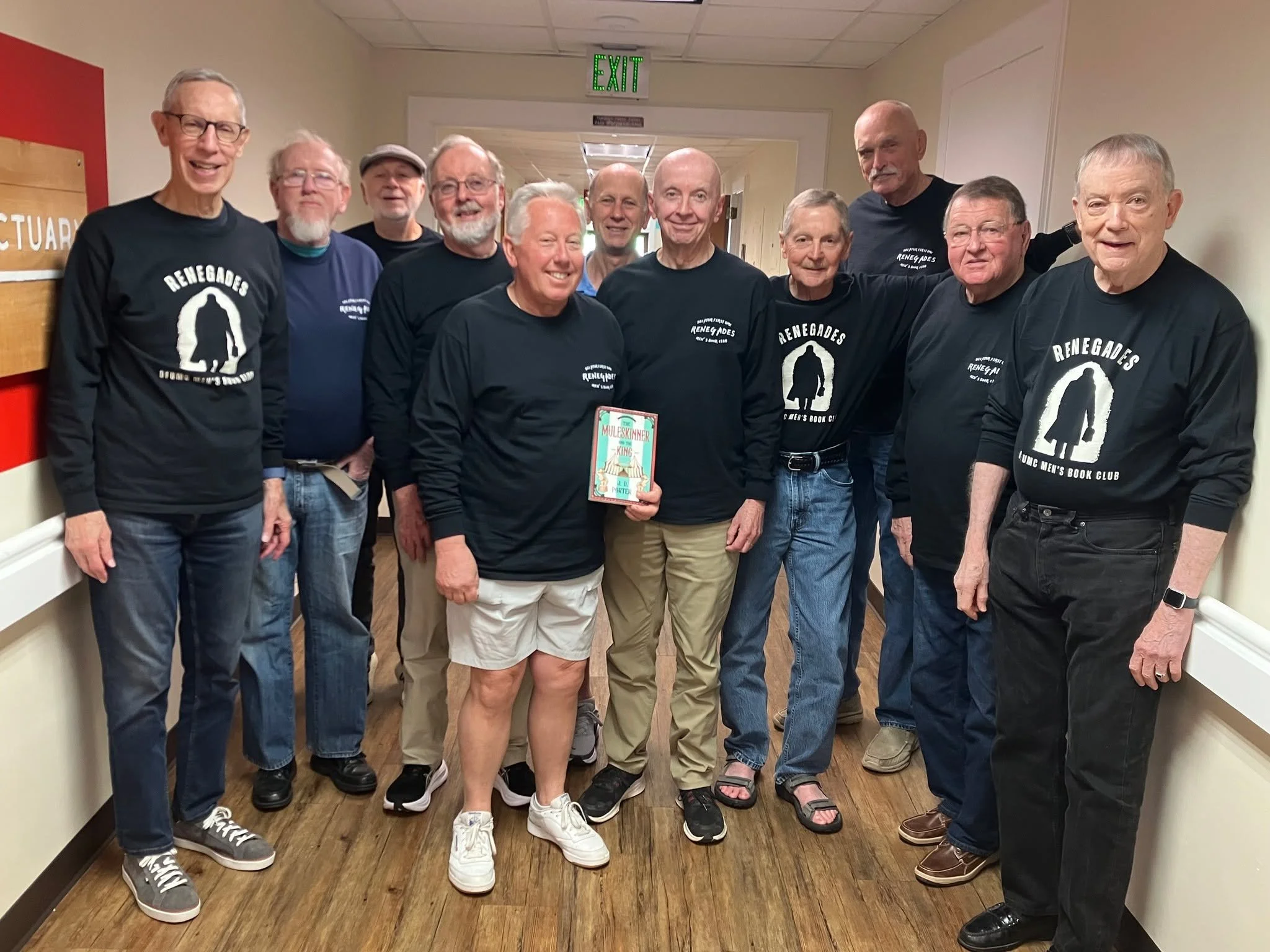 Did you know that DFUMC has a Men's Book Club?! 
Led by Paul Winslow, this group meets once a month in room 211. Their May read is "The Lincoln Highway" by Amor Towles. Feel free to read the book and join them on May 19 at noon!