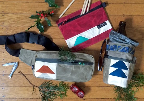 Bootypack, All-Purpose Pouch and Snackhole are readymade and under 75 bucks!