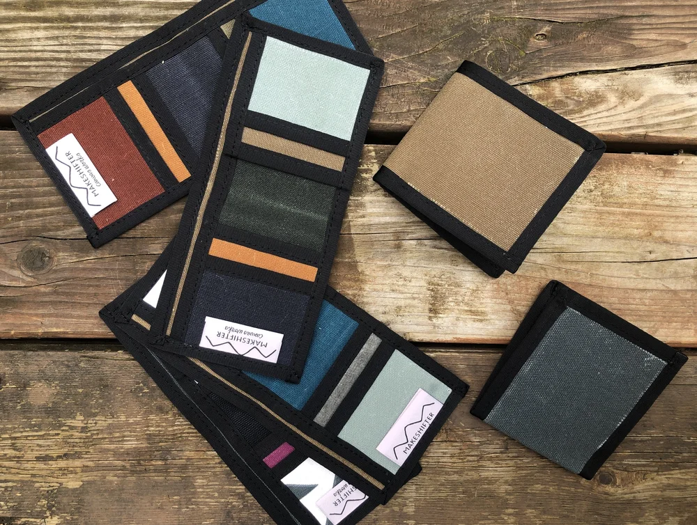 canvas wallet