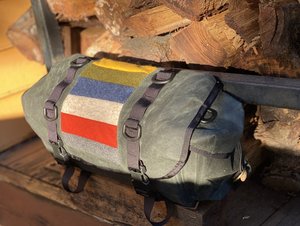 Leather Straps for Saddlebag (pair) — Makeshifter Canvas Works