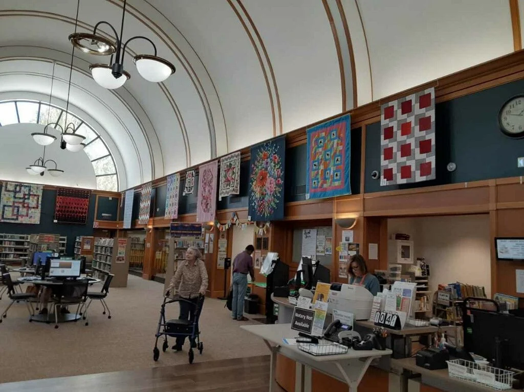 Terry Library Inside Map Guild Event Photos — Arkansas Quilters Guild