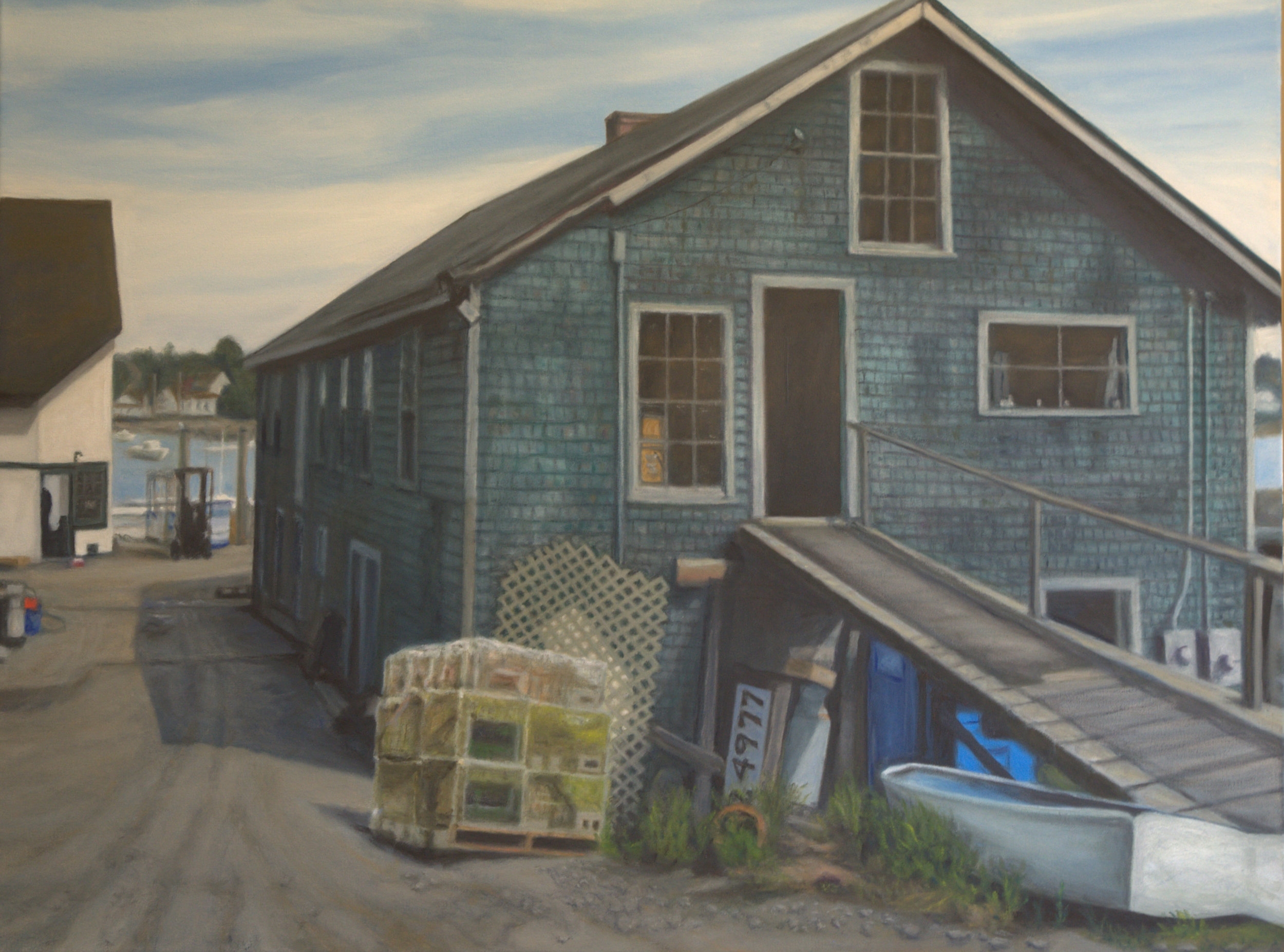 Maine Fishing Village