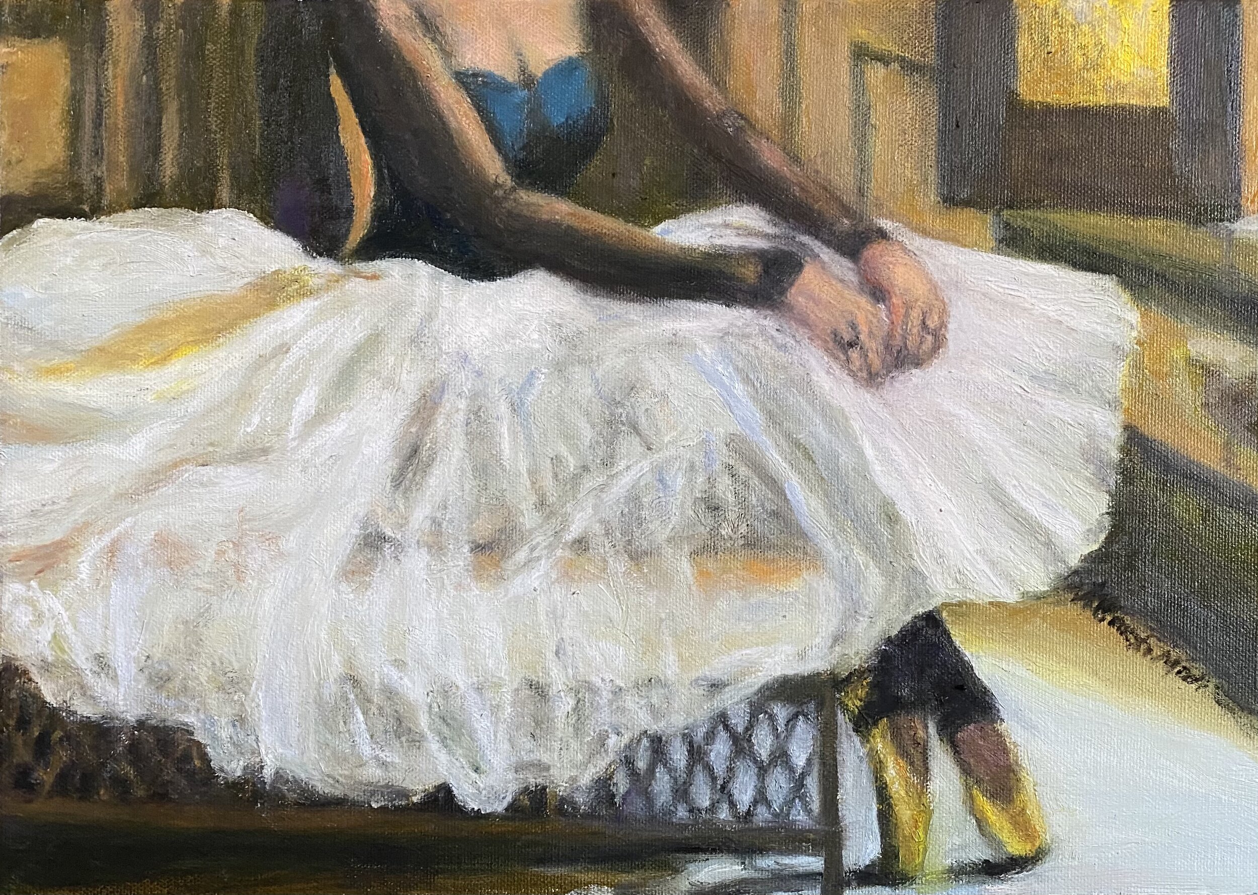 Ballerina Seated