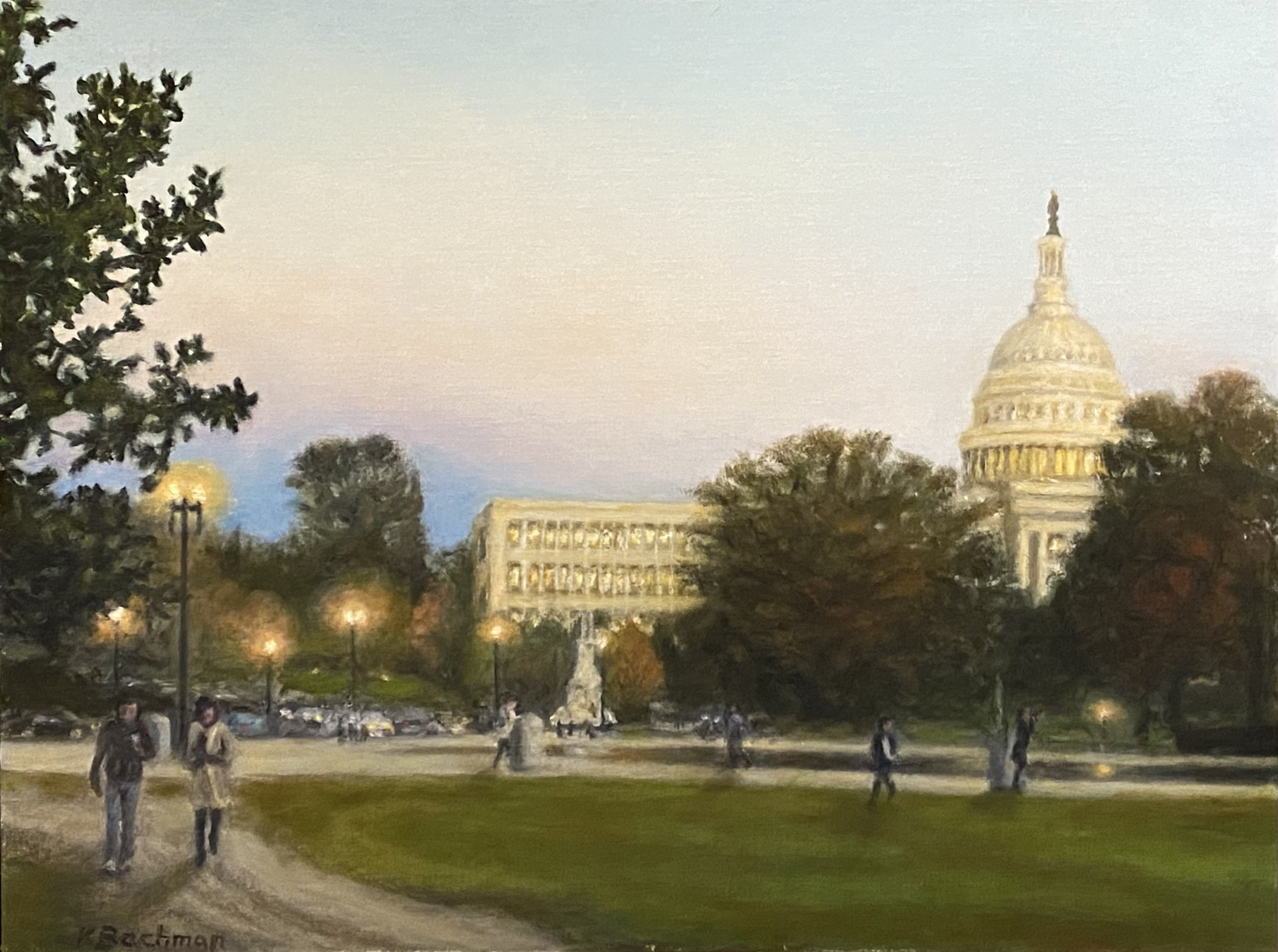 Fall Evening on Capitol Hill