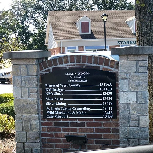 We&rsquo;ve officially been added to the sign 🤩 Move in day is less than a month away!! #kmdstudio #kmdesigns #workspace #stldesign