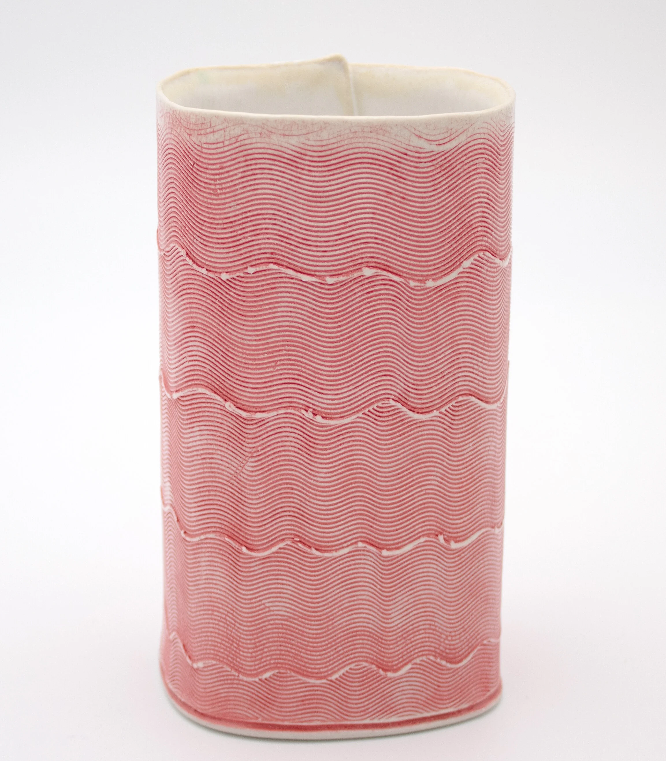 Combed Pink Tumbler 