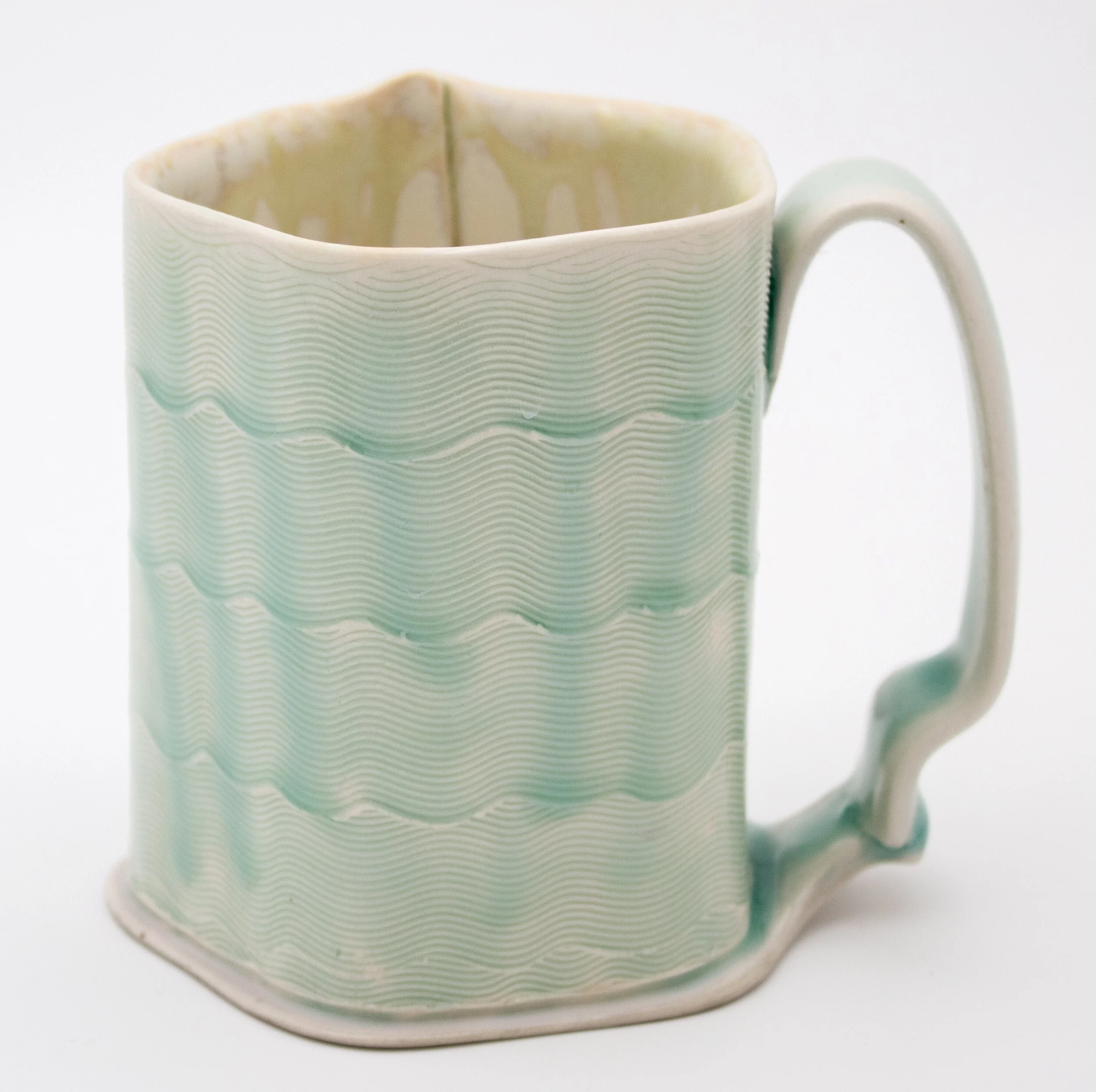 Combed Wintergreen Mug