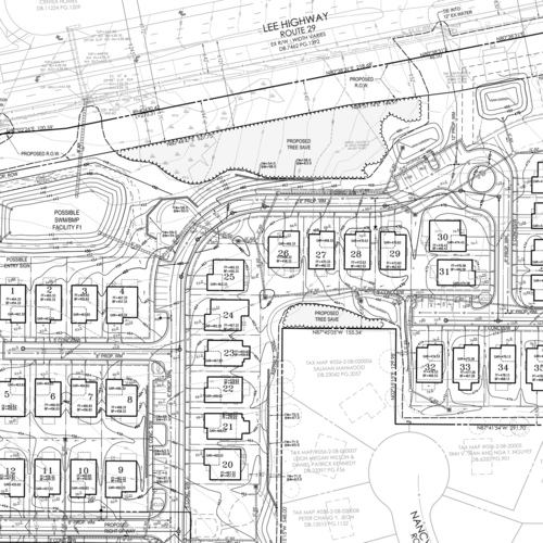 Forest Ridge Description: Single family detached community Client: NVR, INC. Location: Fairfax County, Virginia Size: 14 acres