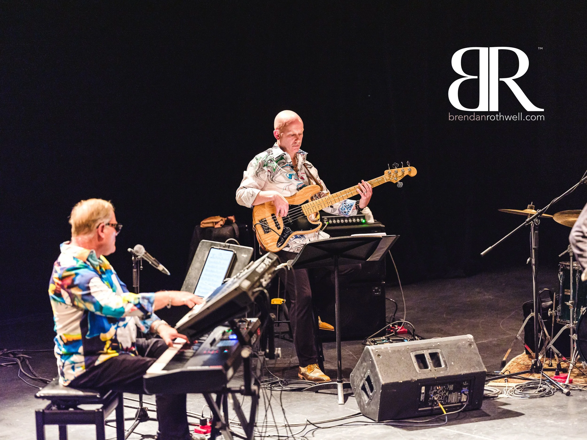 Holding down the low end… with Sheldon Zandboer.