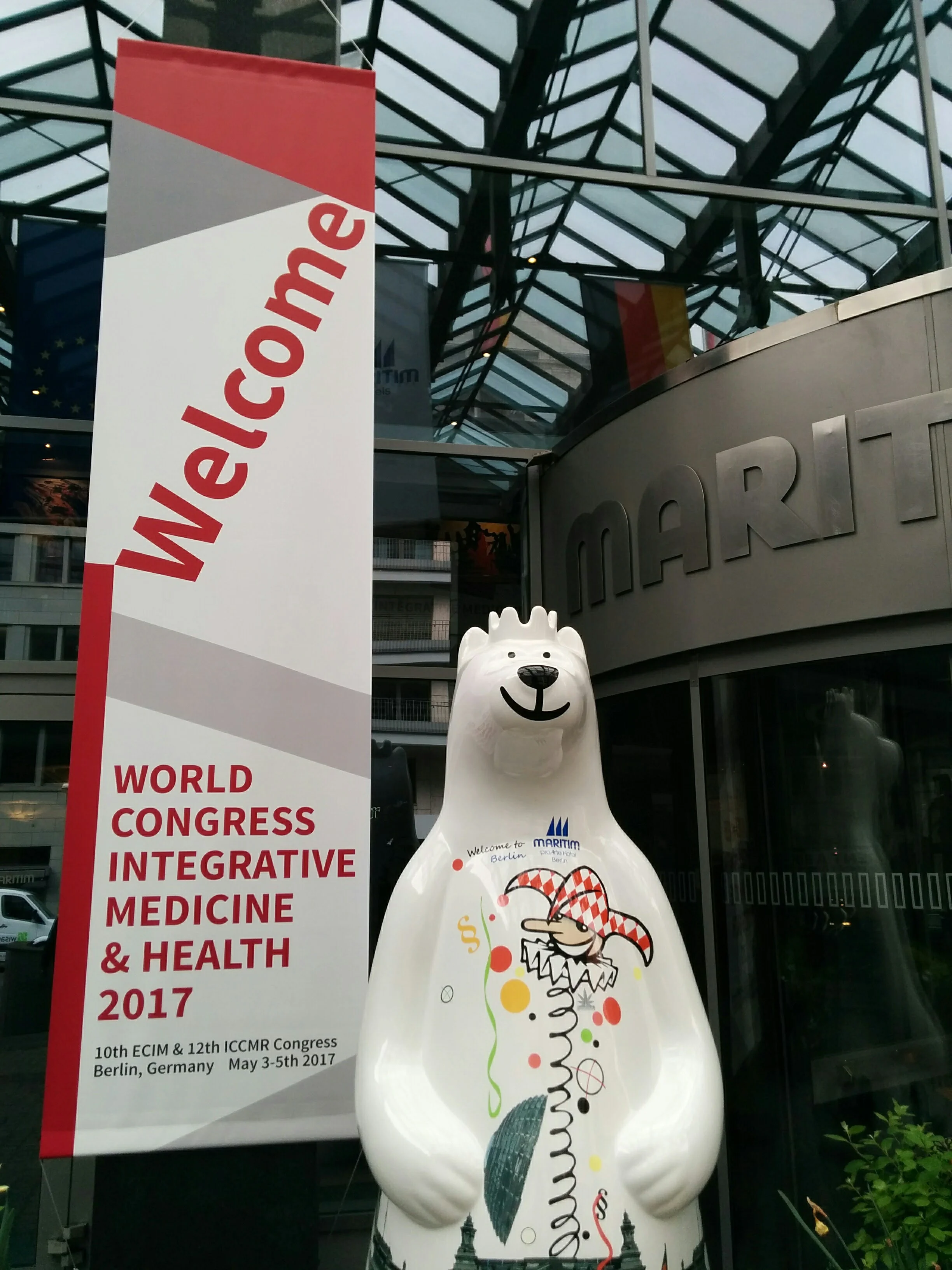 Warmly welcomed by the Berlin City Buddy Bear