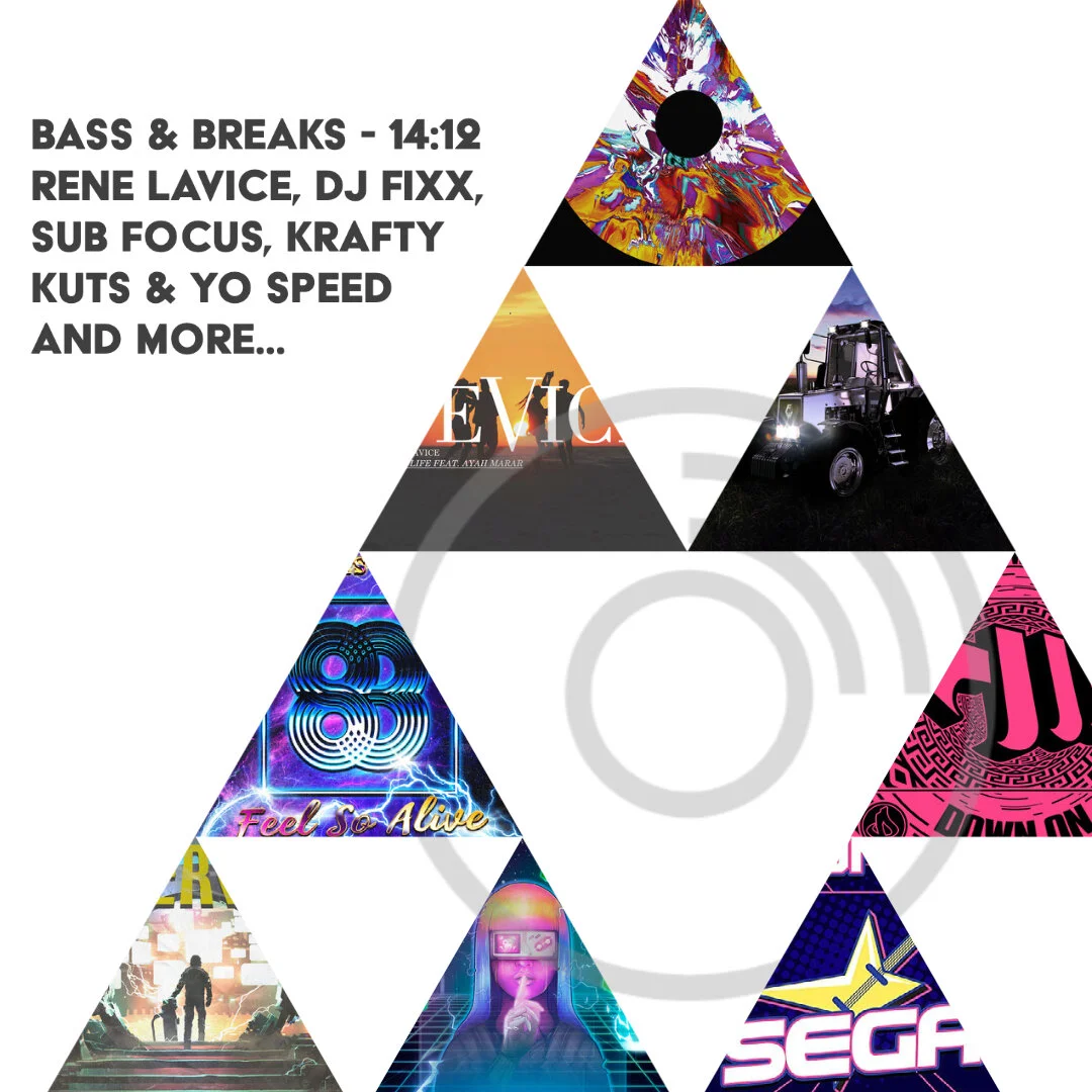 14:12 - Rene LaVice, DJ Fixx, Sub Focus, Krafty Kuts & Yo Speed and more...