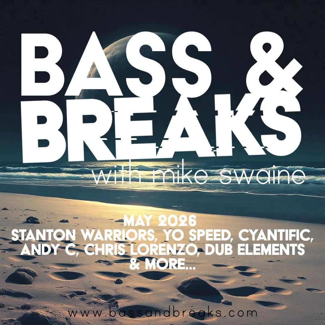 May 2026 - Stanton Warriors, Andy C, Krafty Kuts, Dub Elements, Cyantific and more...