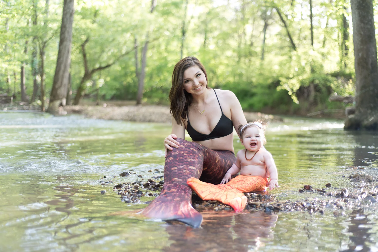Mommy & Me Mermaid Photos by D. Phillips Photography // Fort Campbell KY, TN photographer