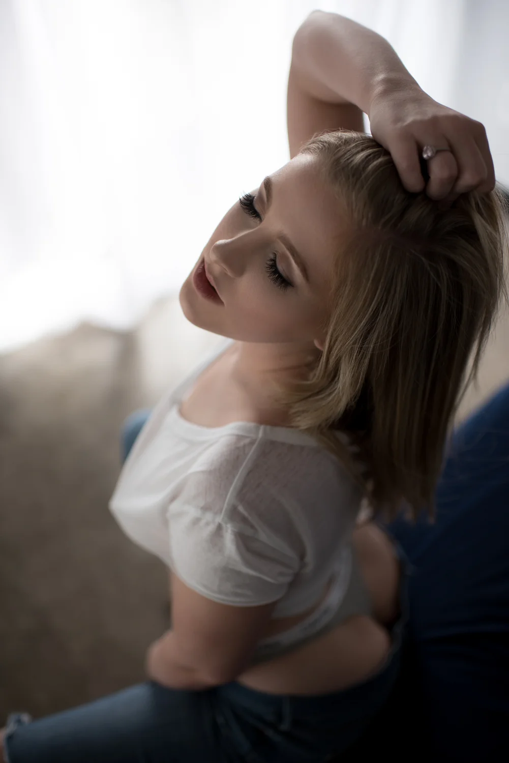 Calvin Klein inspired boudoir shoot - www.dphillipsphotography.com